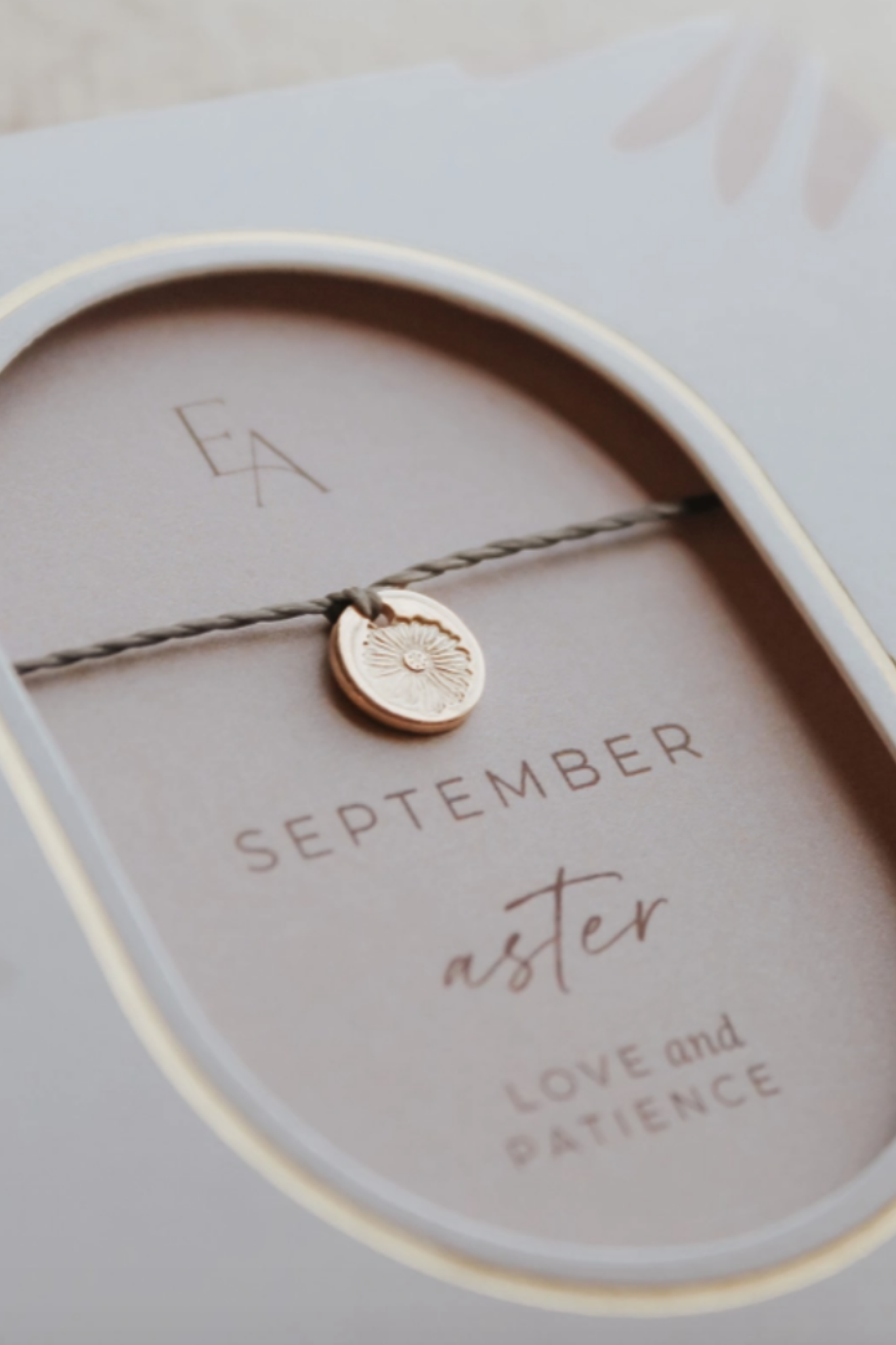 September | Birth Flower Bracelet