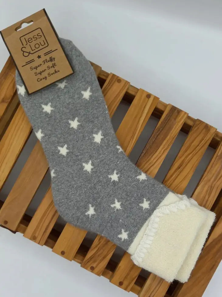 Star Cuff Socks