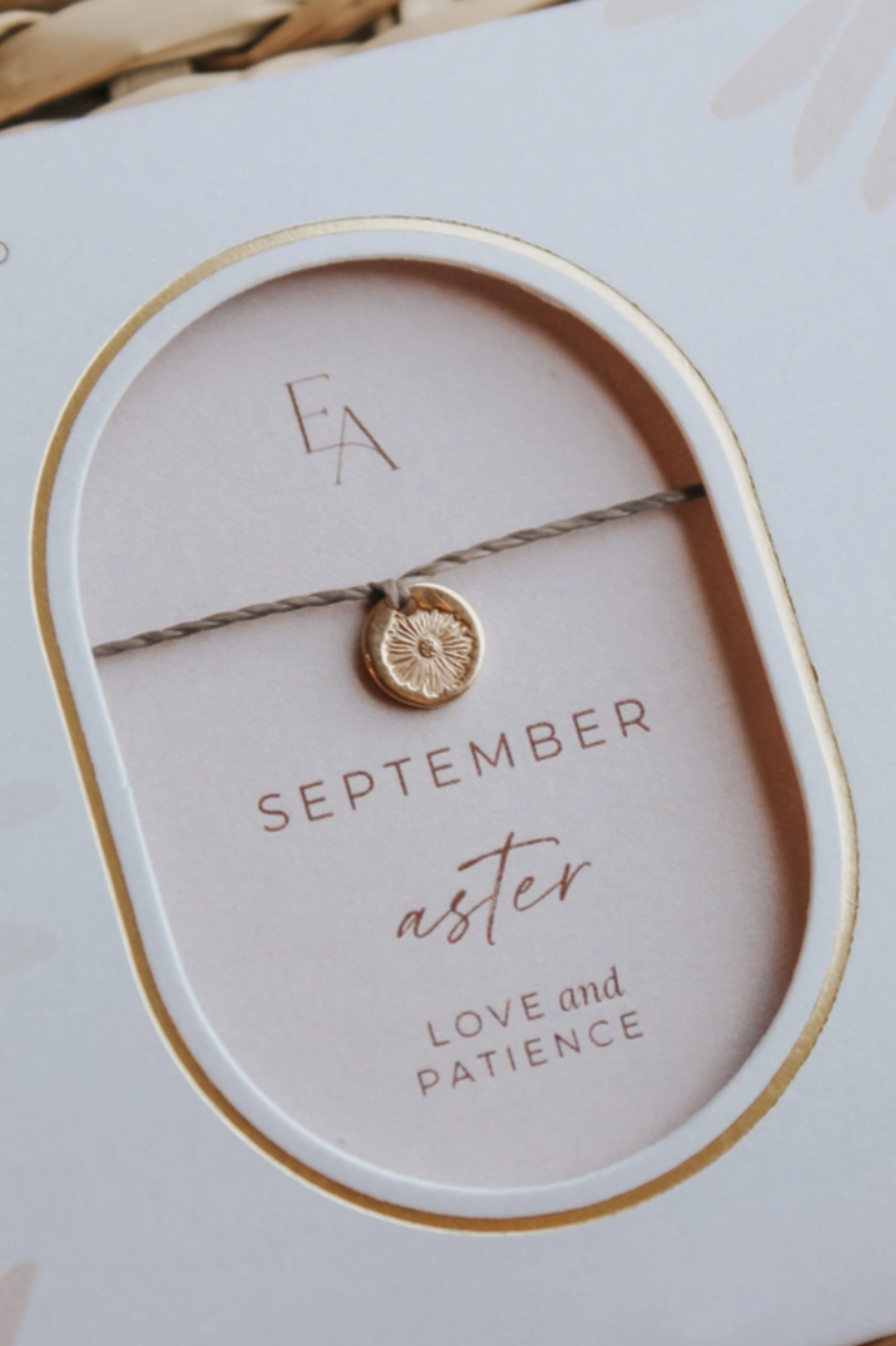 September | Birth Flower Bracelet