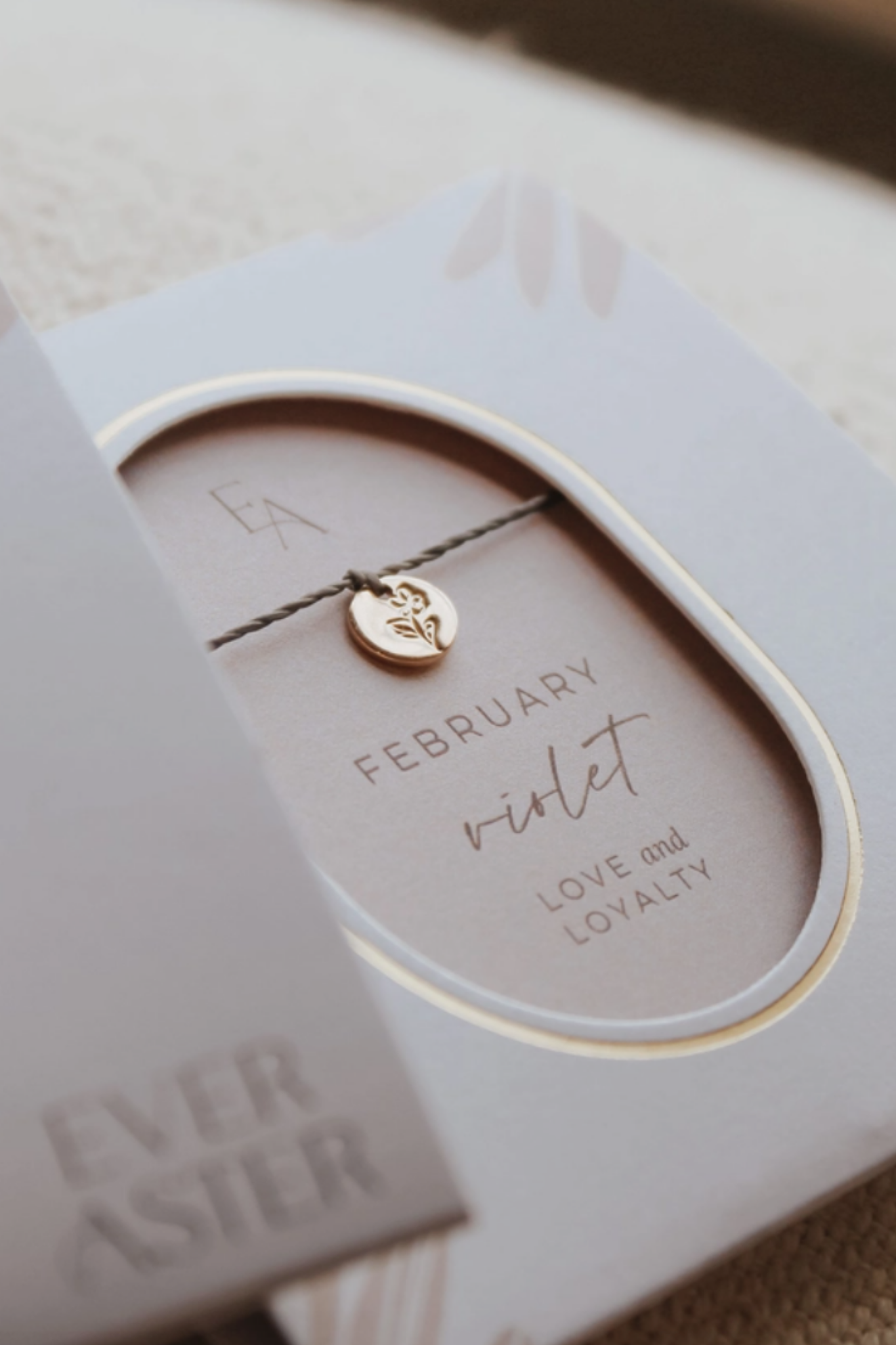 February | Birth Flower Bracelet