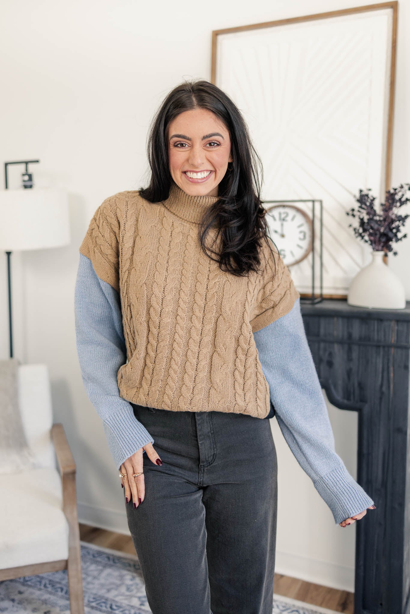 Erin Cable Knit Sweater