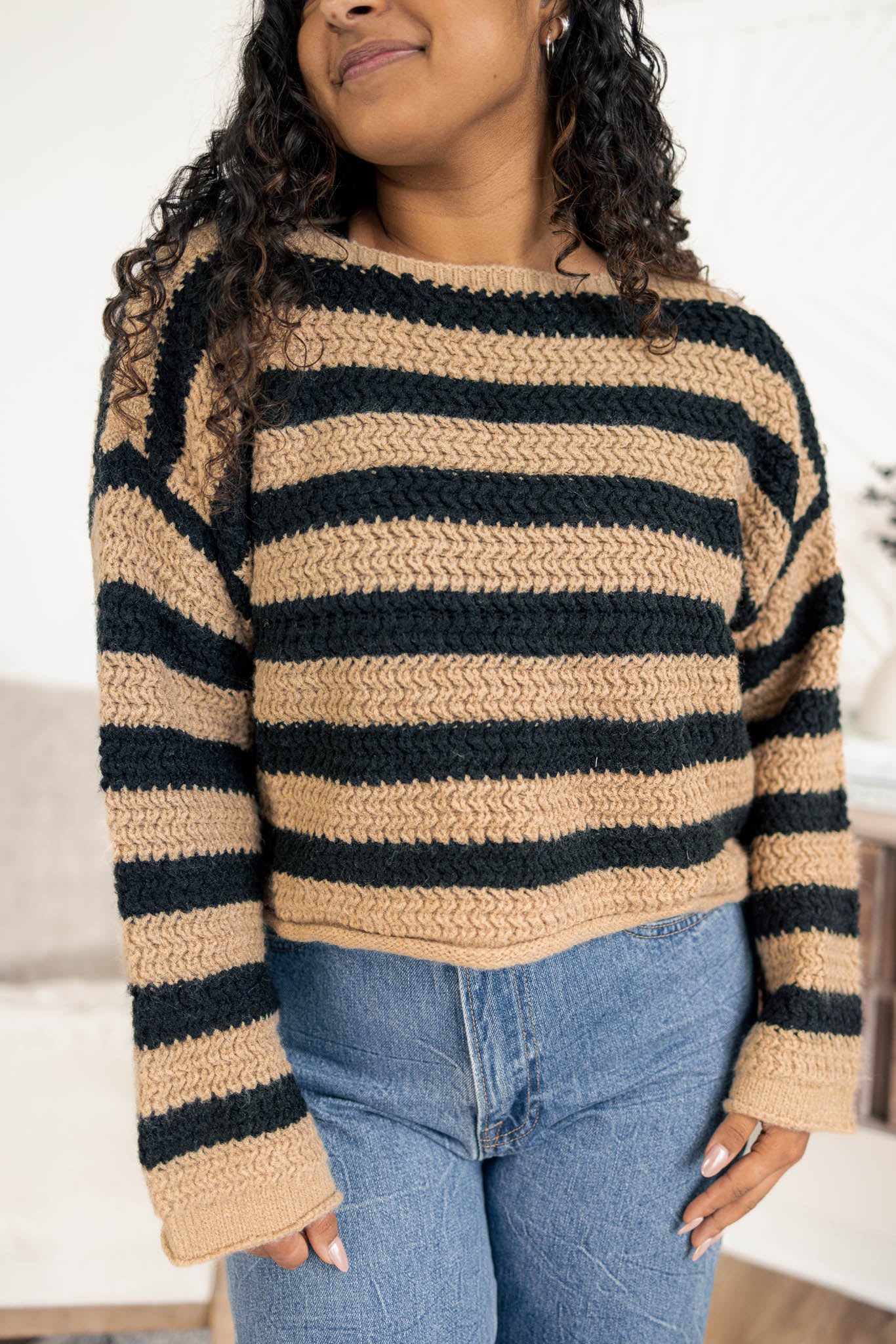 Ella Striped Sweater