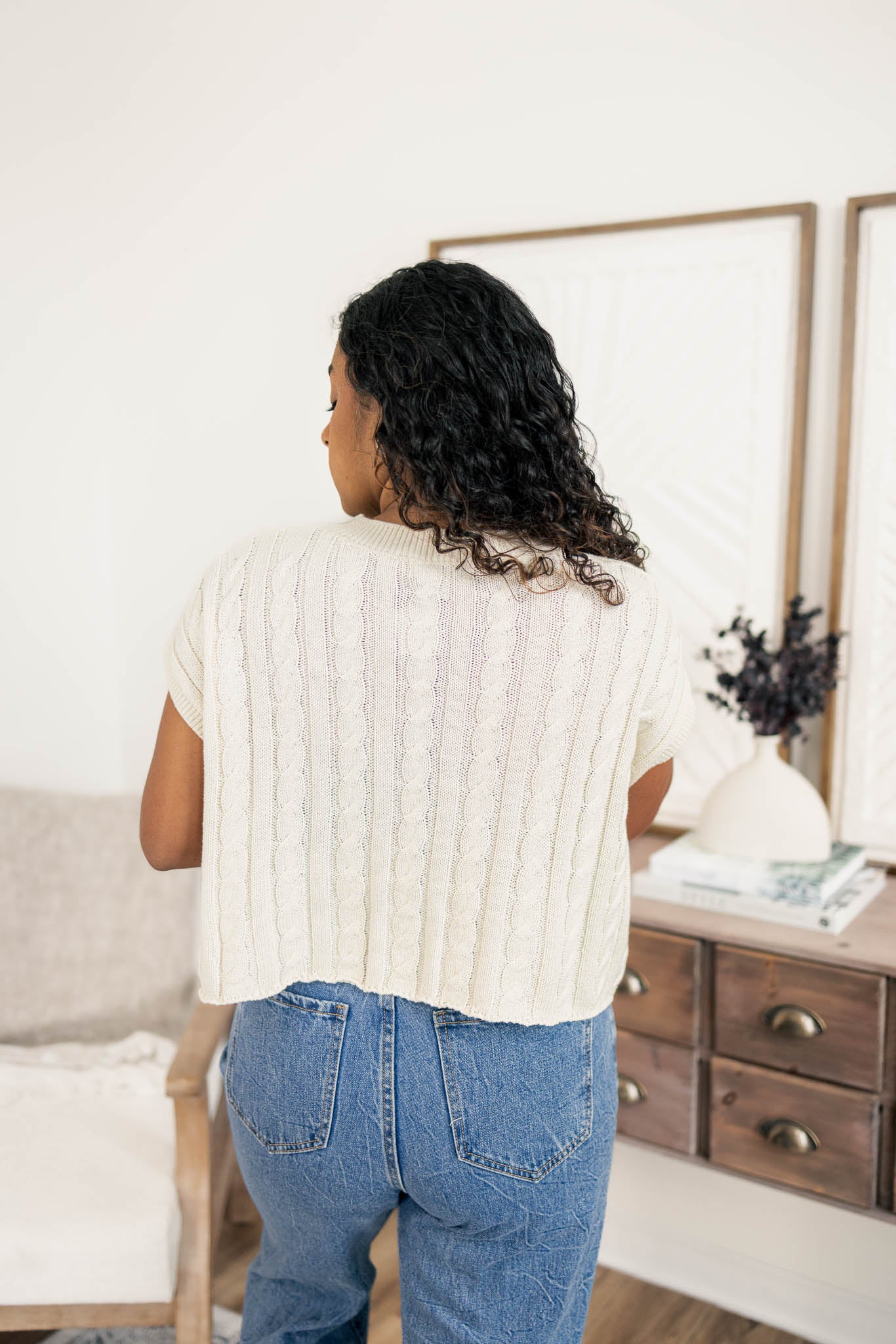 Ezra Cable Knit Sweater