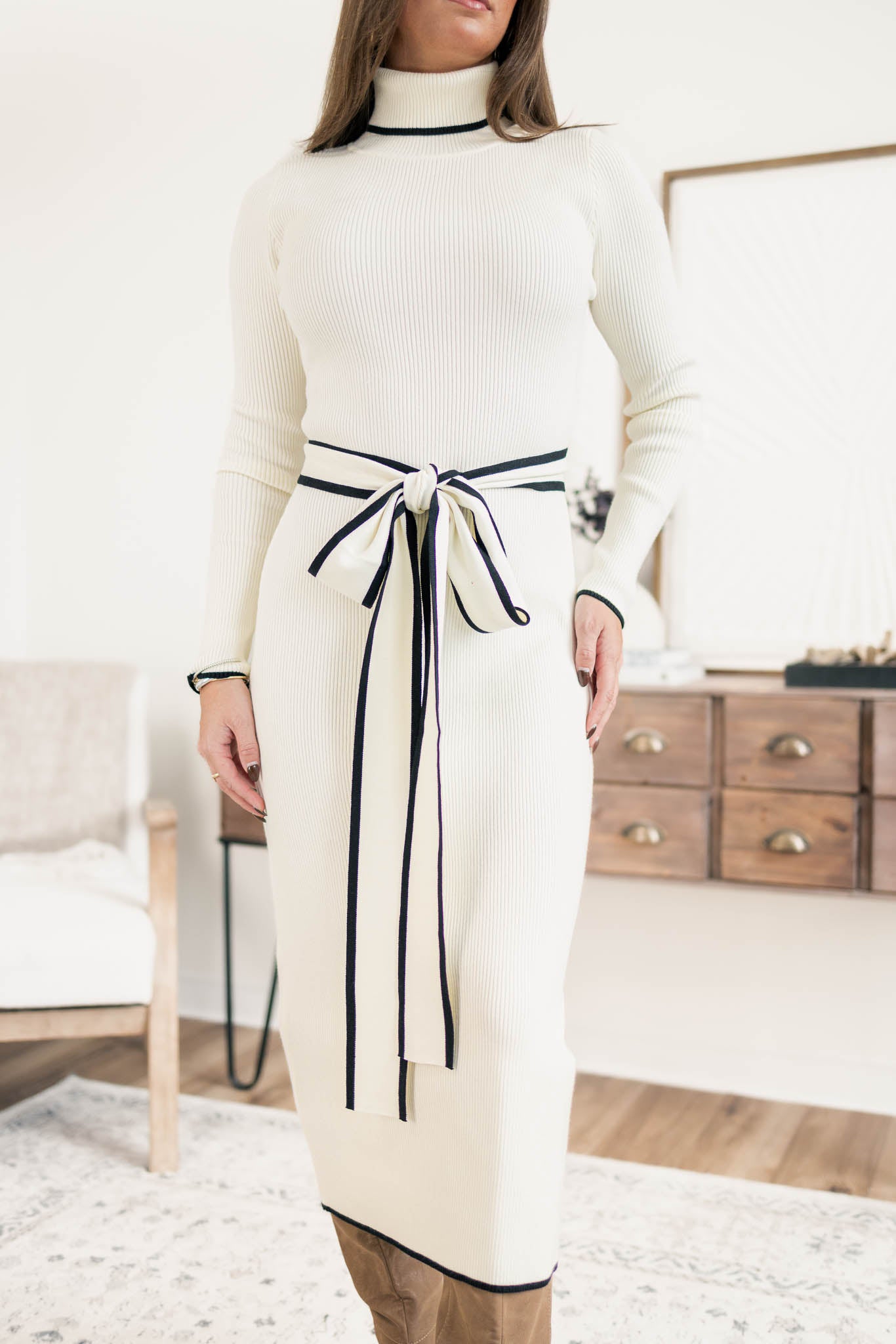 Ava Knit Midi Dress