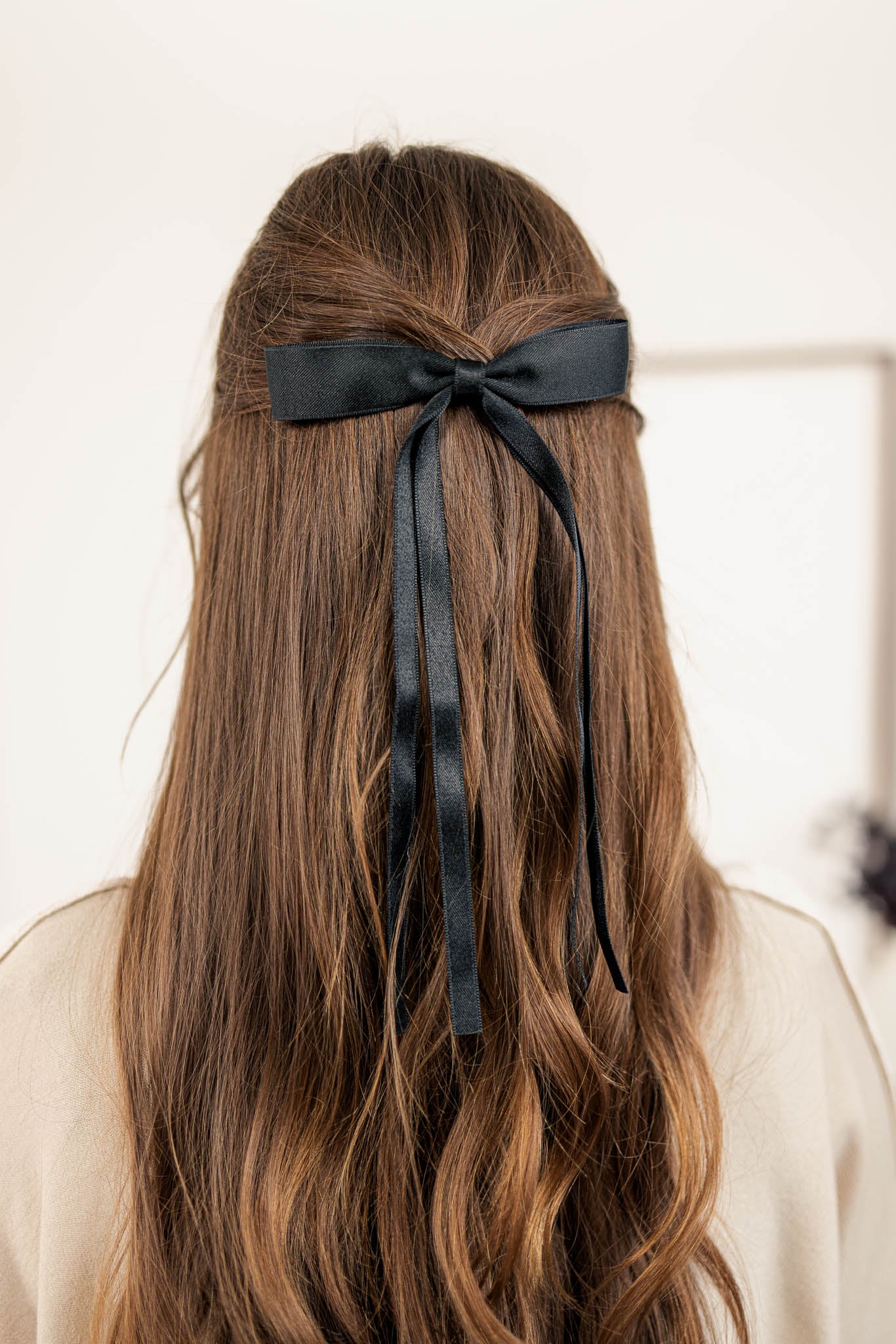 Bow Hair Clip | Black
