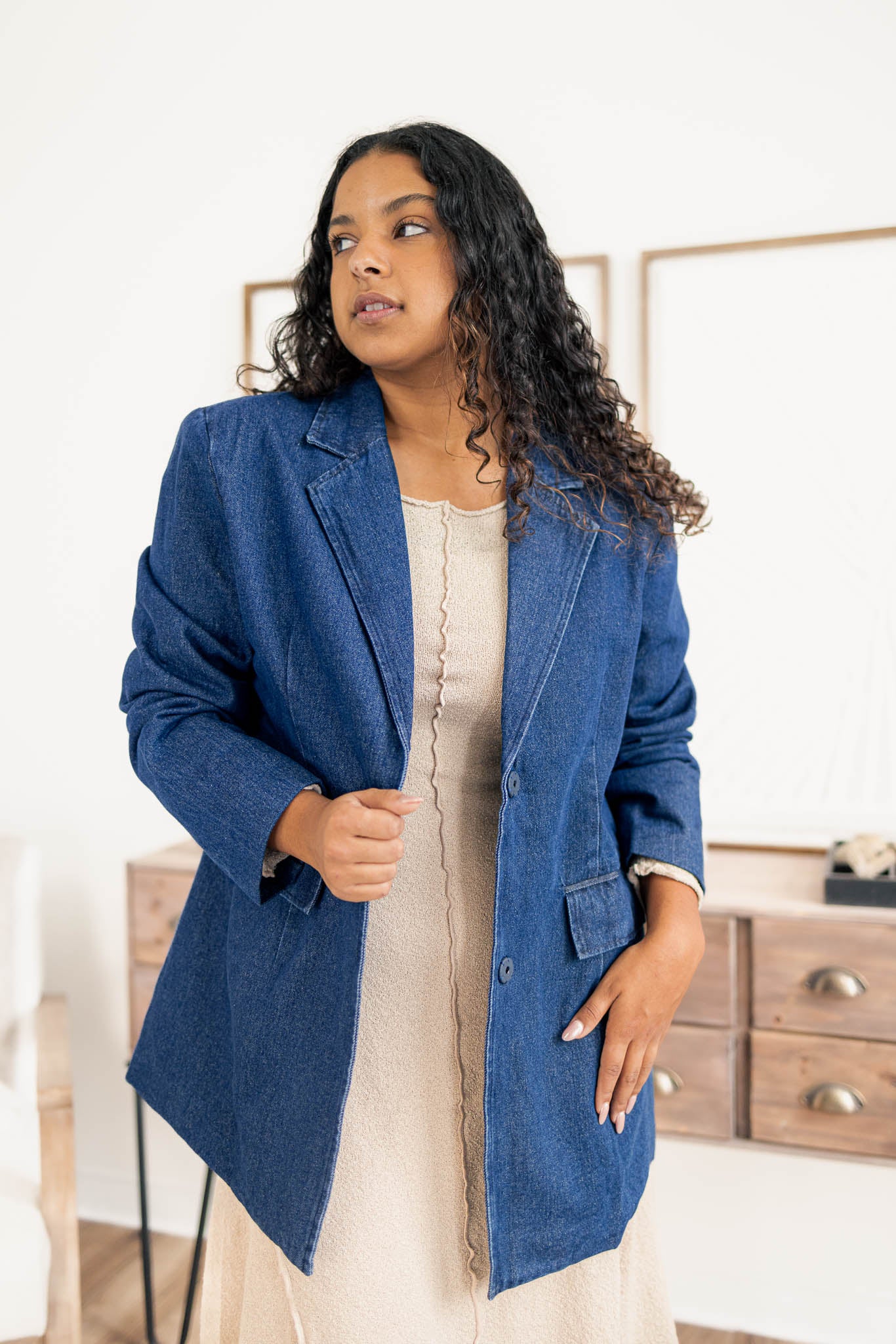 Chelsea Denim Blazer