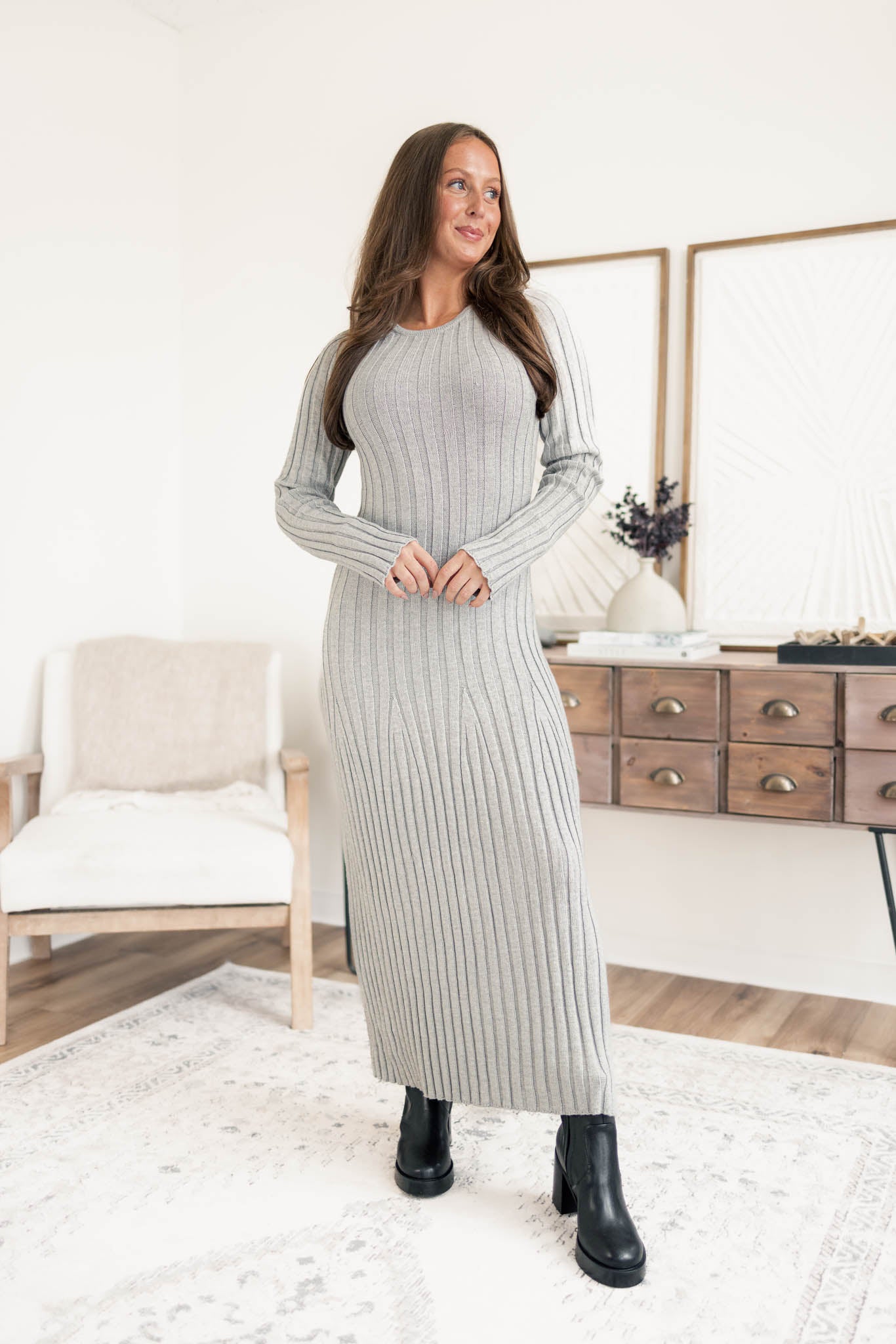 Pamela Sweater Midi Dress