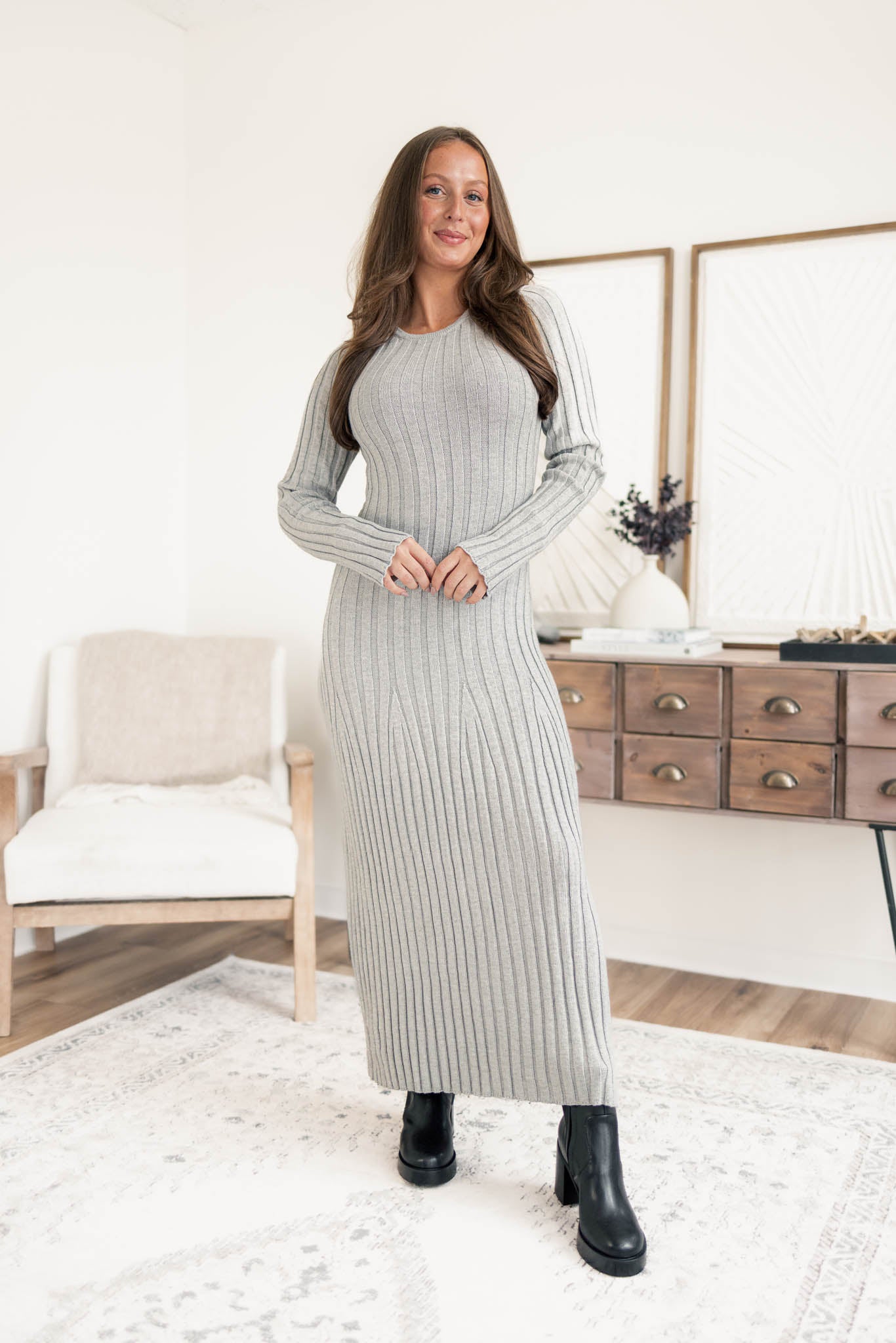 Pamela Sweater Midi Dress