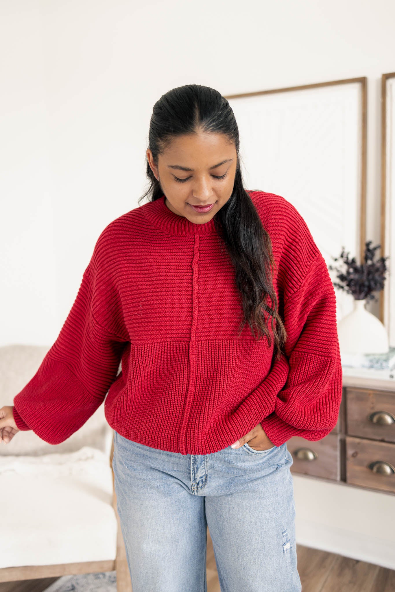 Demi Ribbed Sweater