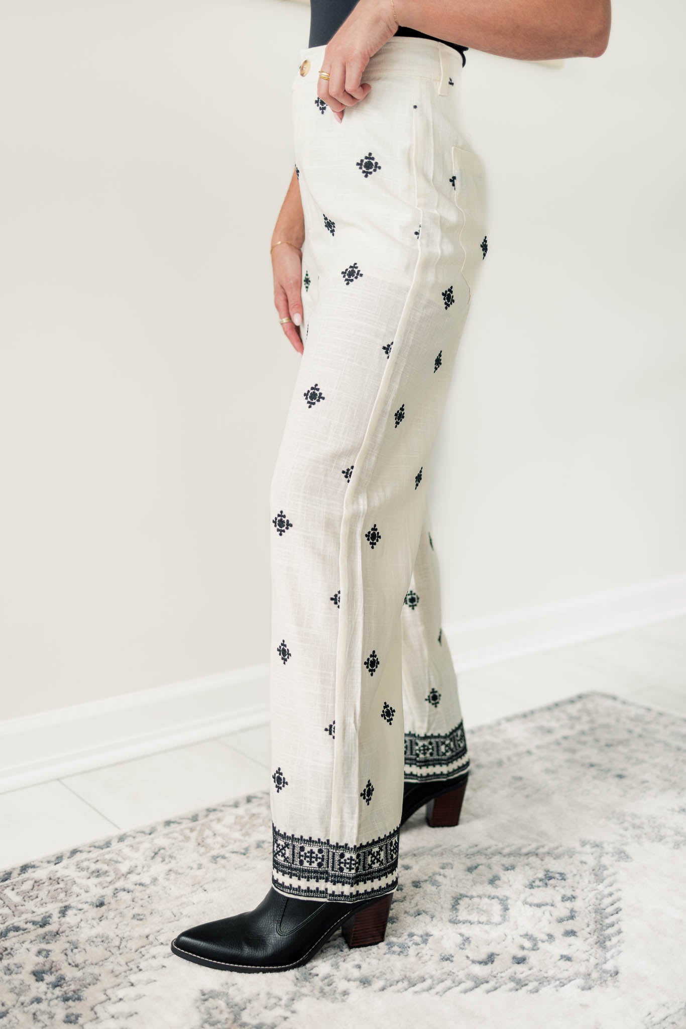 Vanessa Embroidered Pants