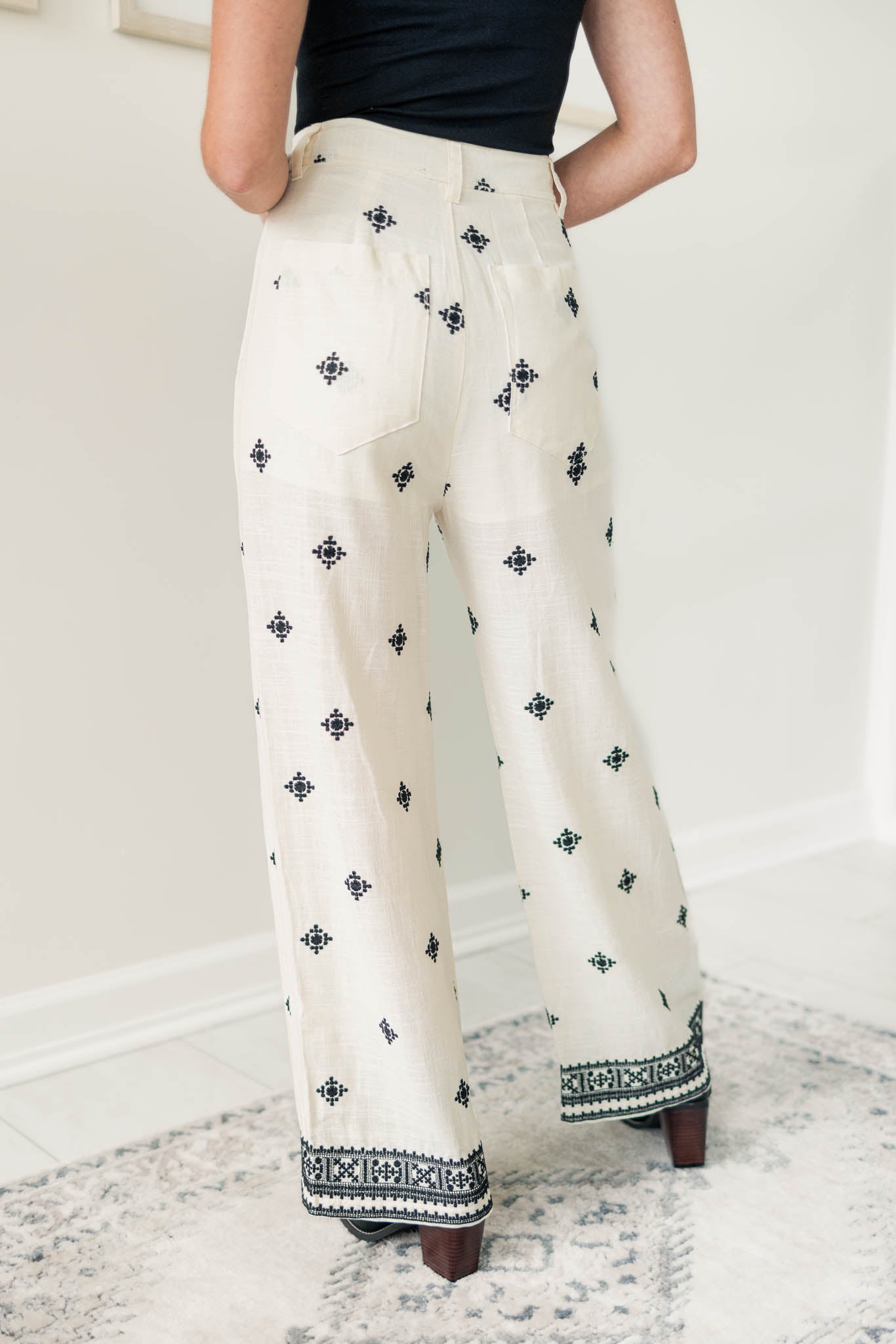 Vanessa Embroidered Pants