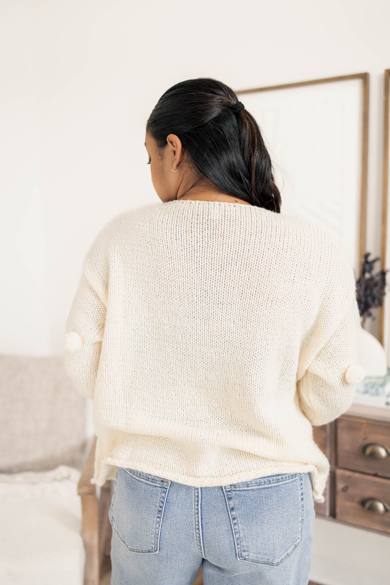 Georgia Pom Sweater