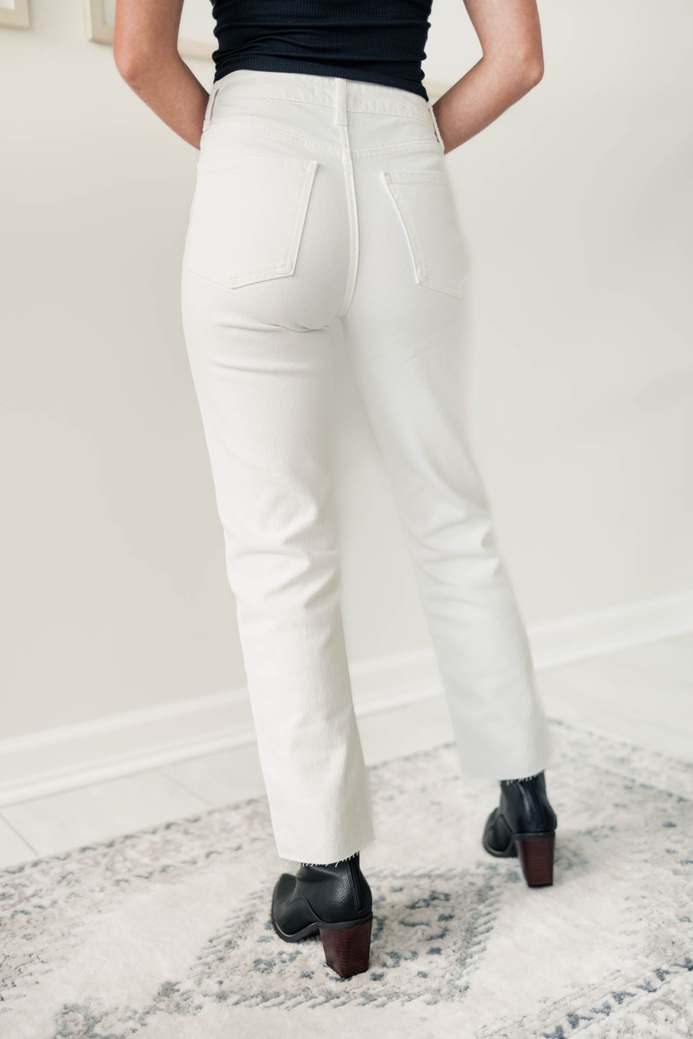 Alabaster Straight Jeans