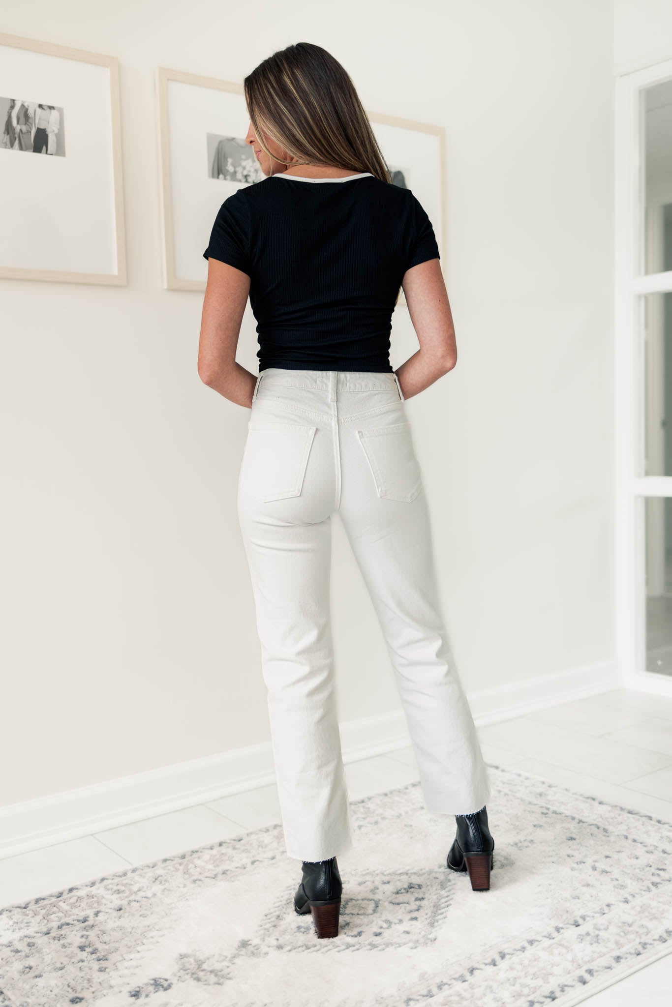 Alabaster Straight Jeans