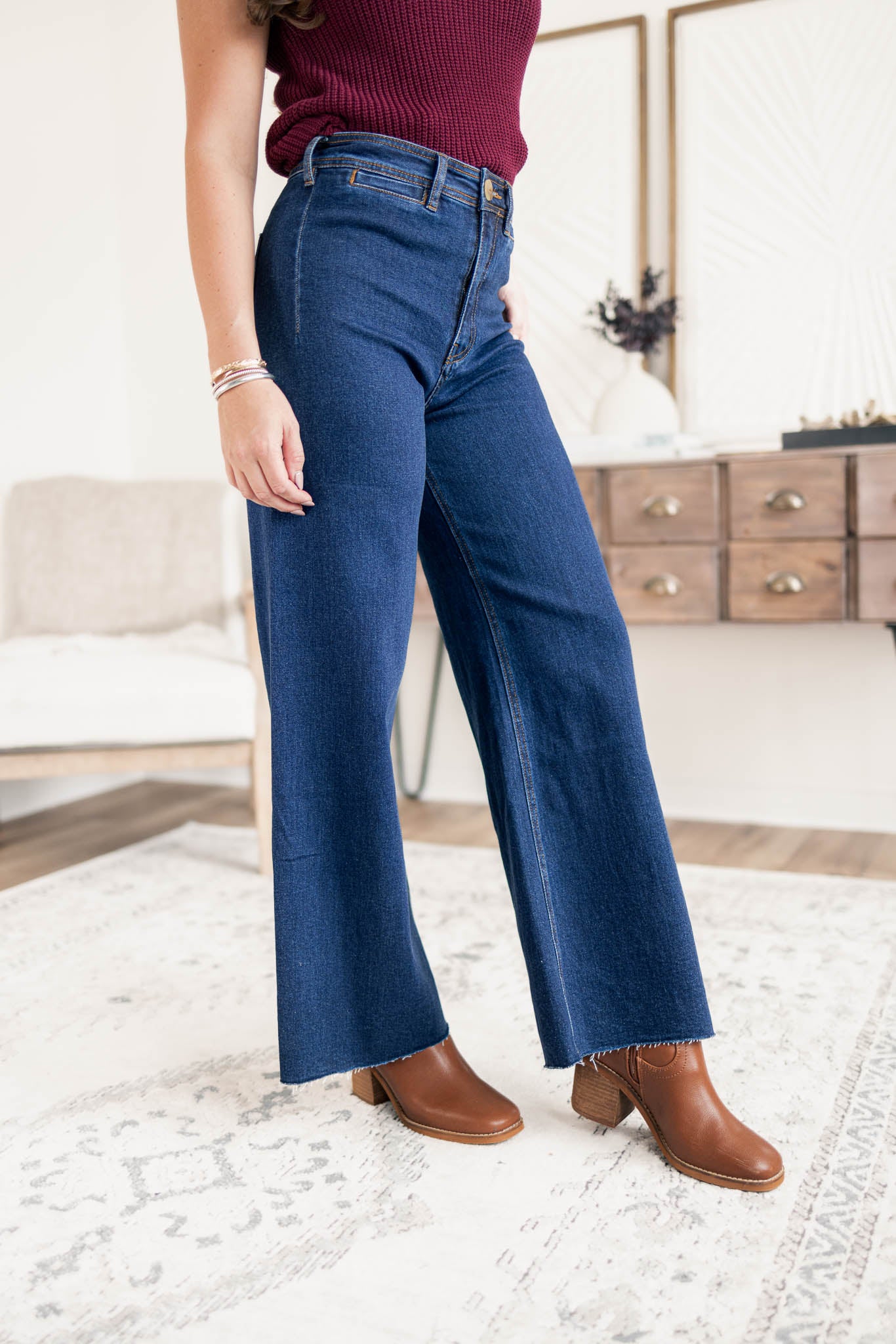 Monroe Wide-Leg Jeans