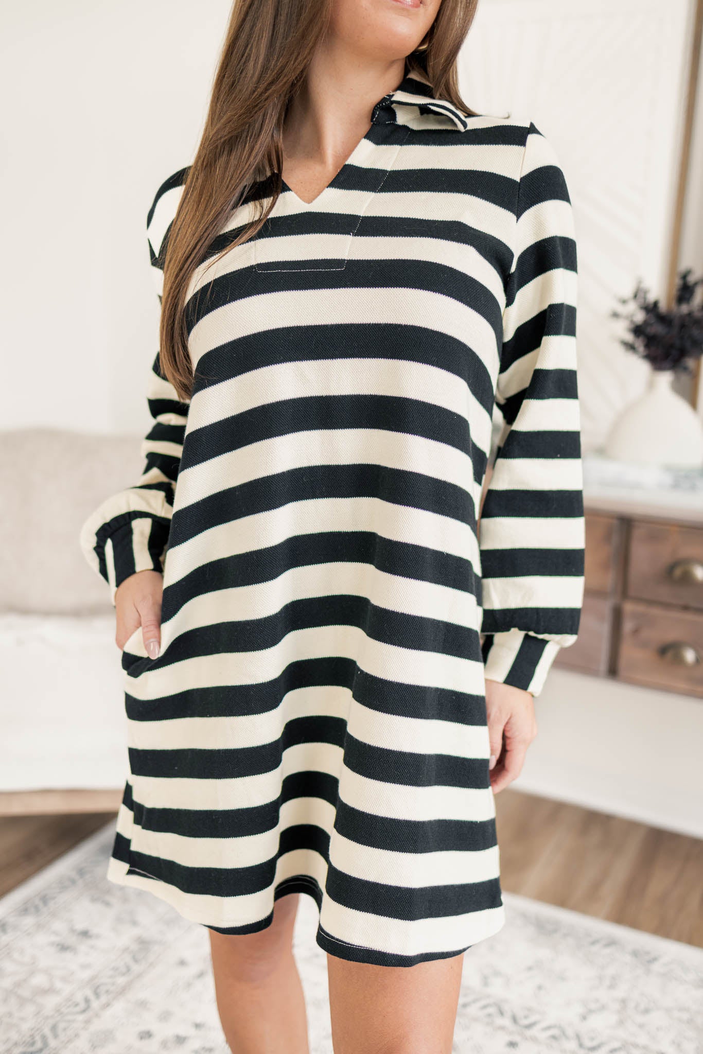 Lyra Striped Dress