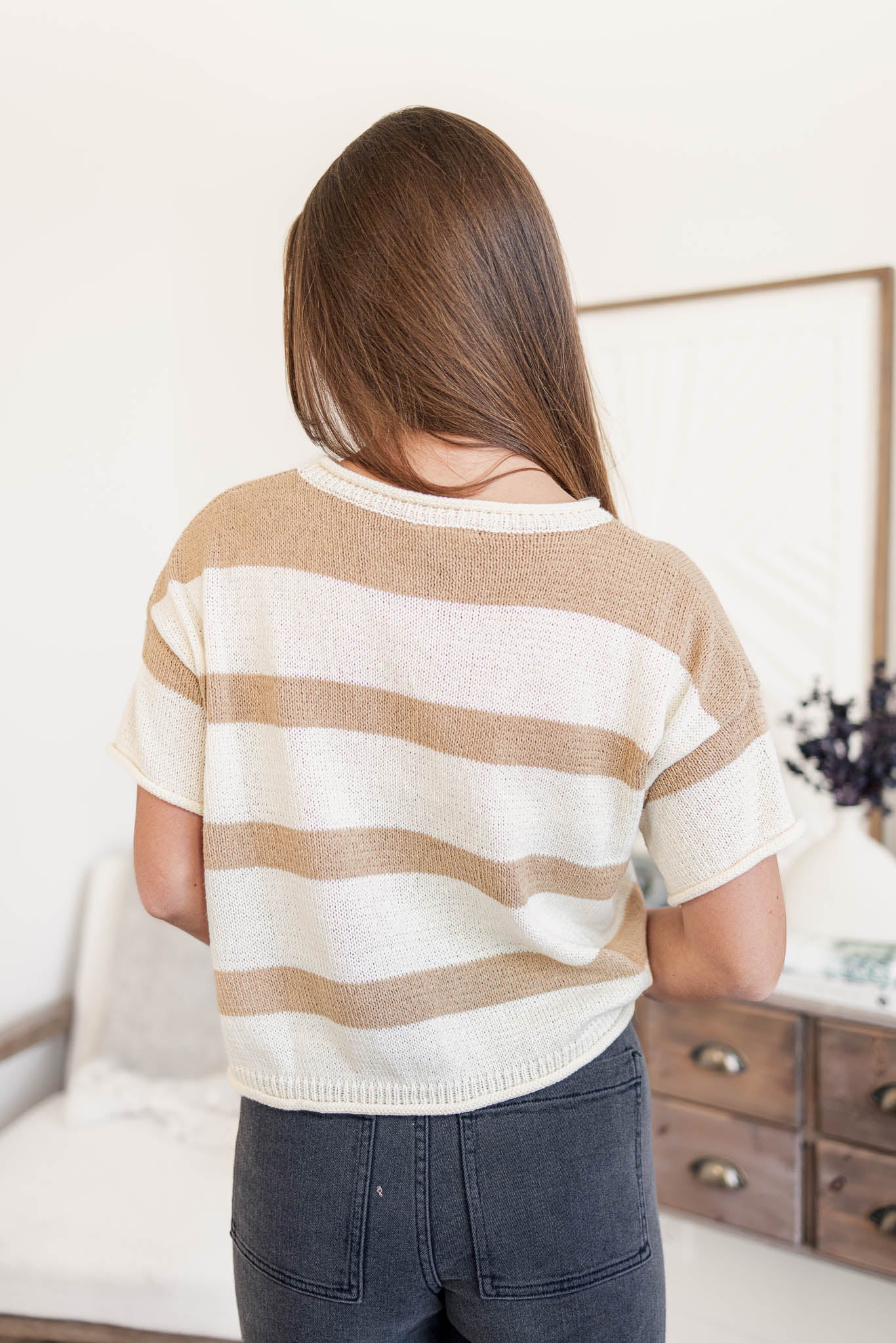 Lenny Striped Sweater Top