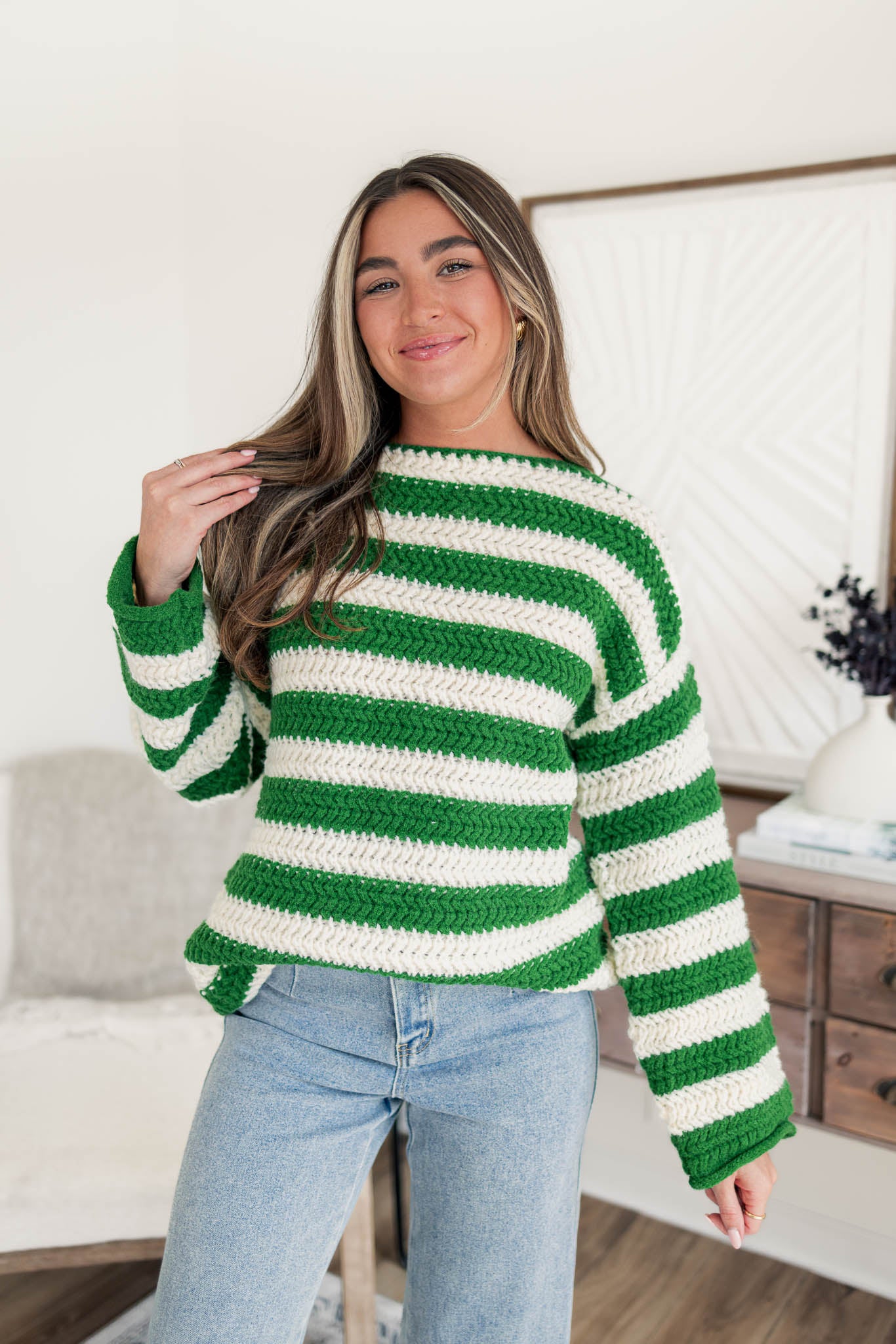 Stella Striped Sweater