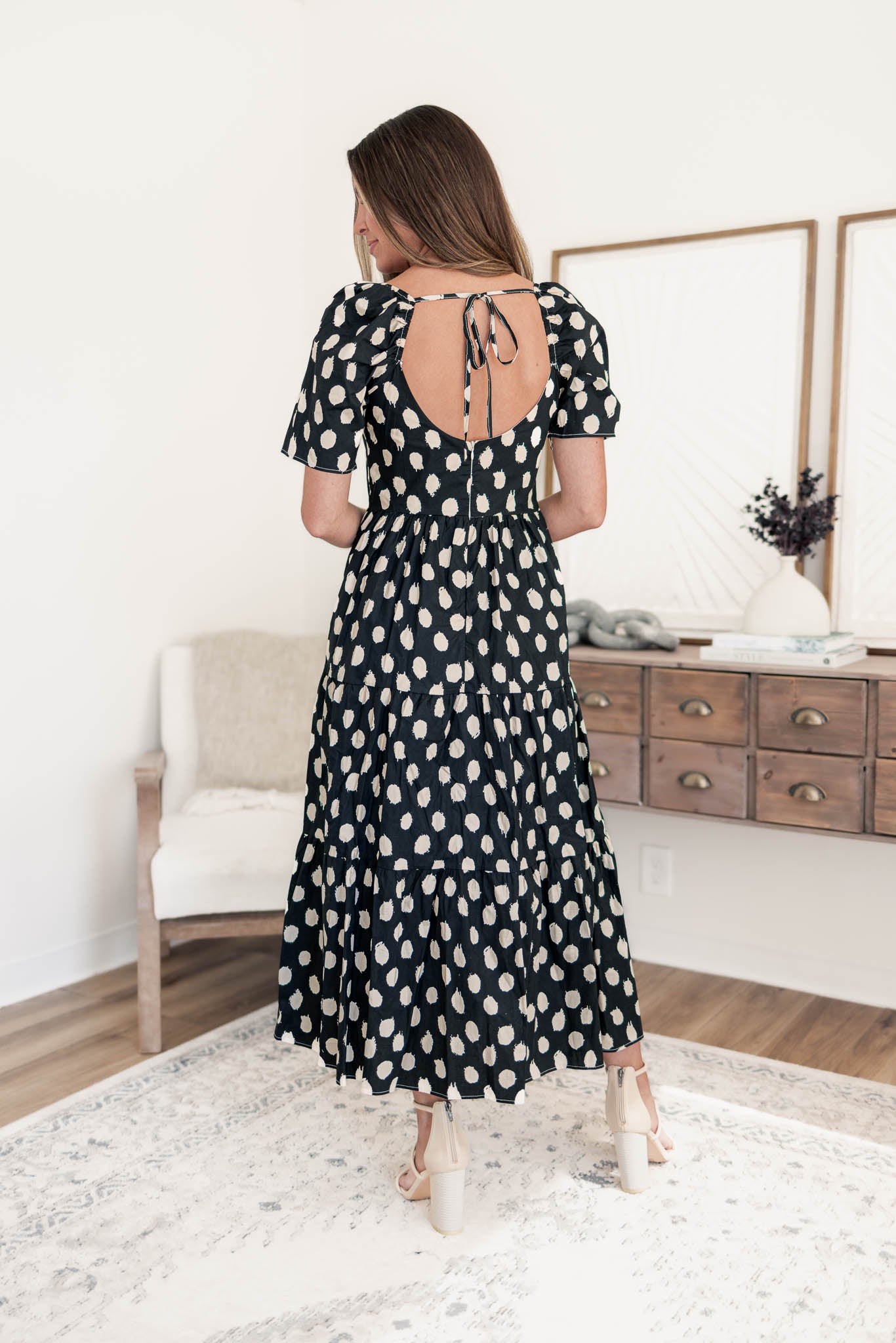 Audrey Polka Dot Dress