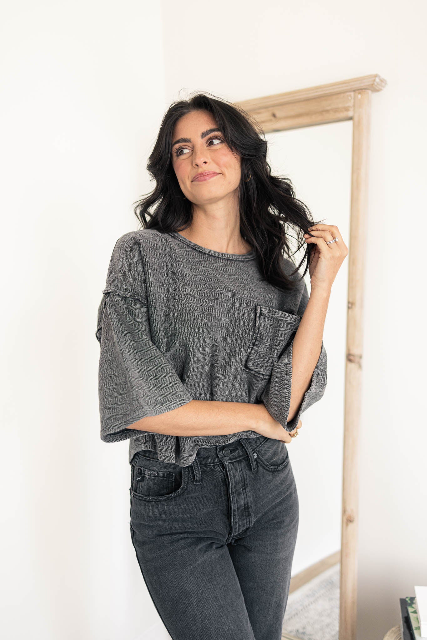Mabel Oversized Terry Top