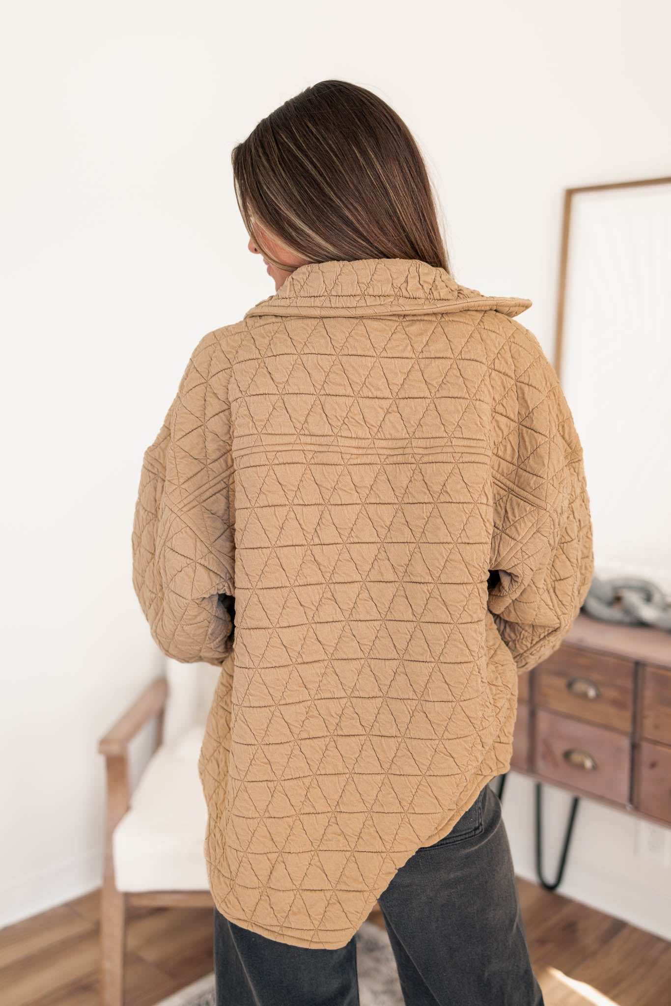 Zoe Quilted Shacket