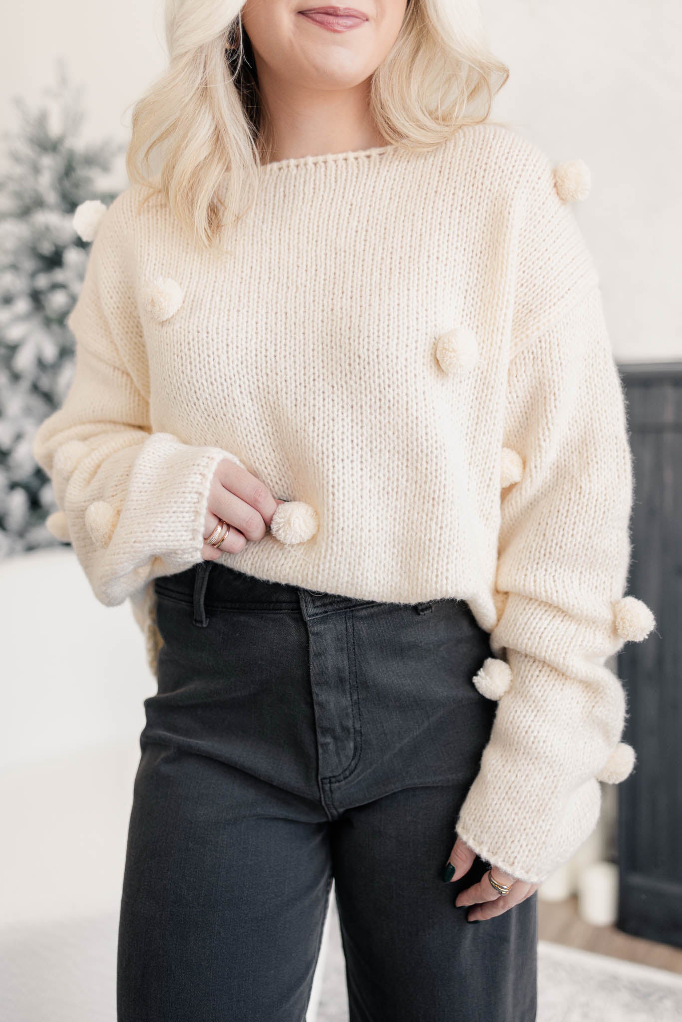 Chunky Dot Sweater