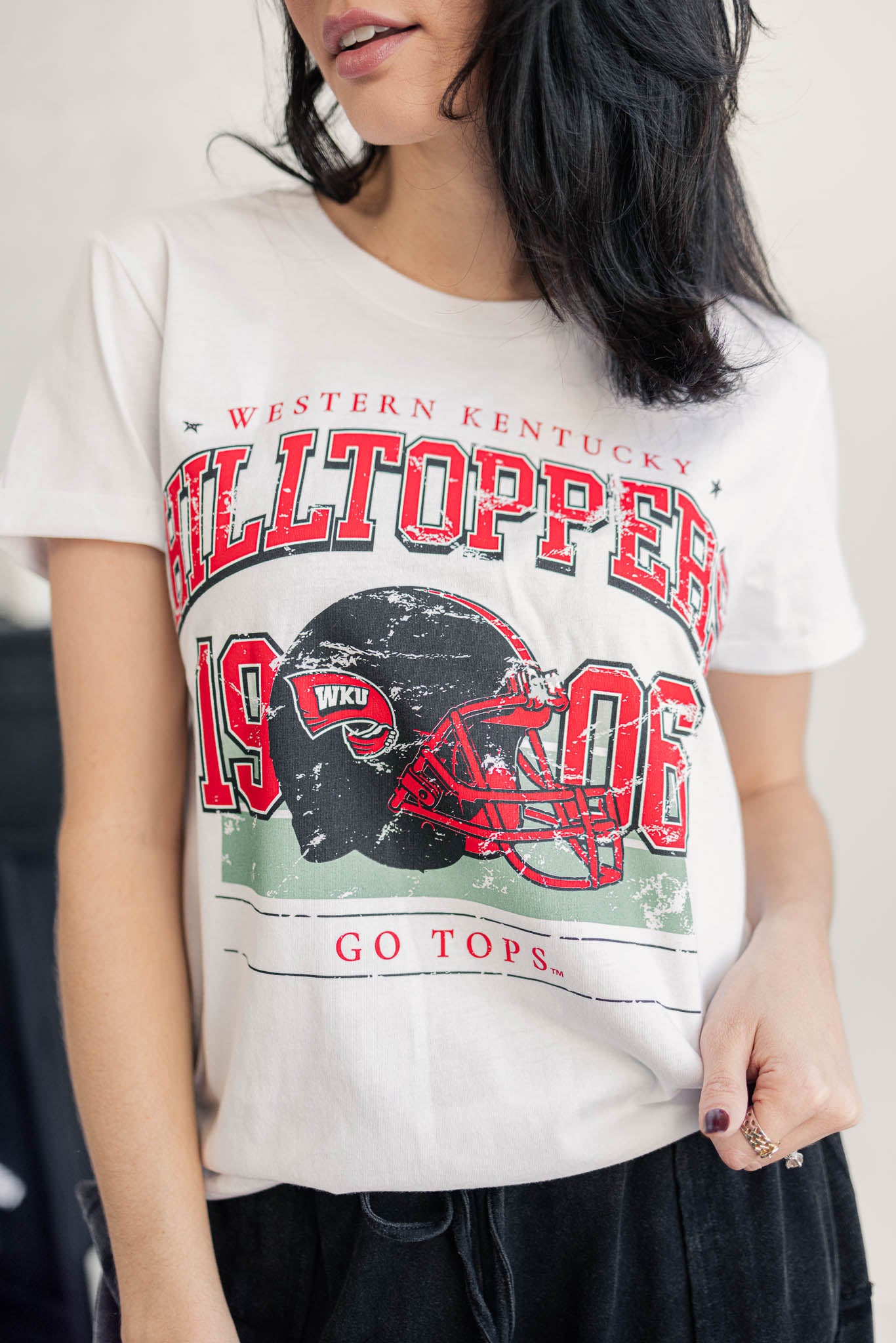 The End Zone Cuffed Tee
