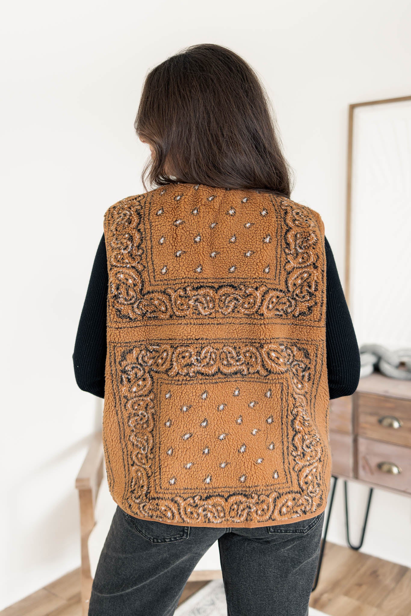 Paisley Sweater Vest