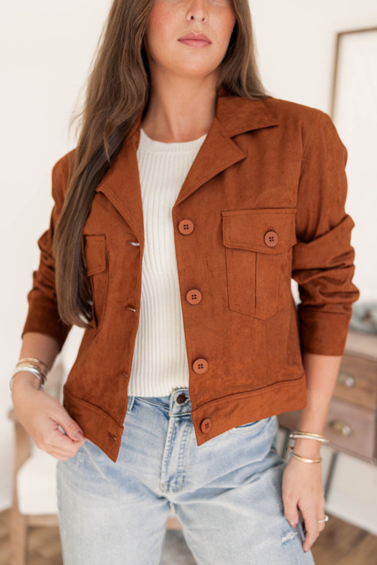 Covington Suede Jacket