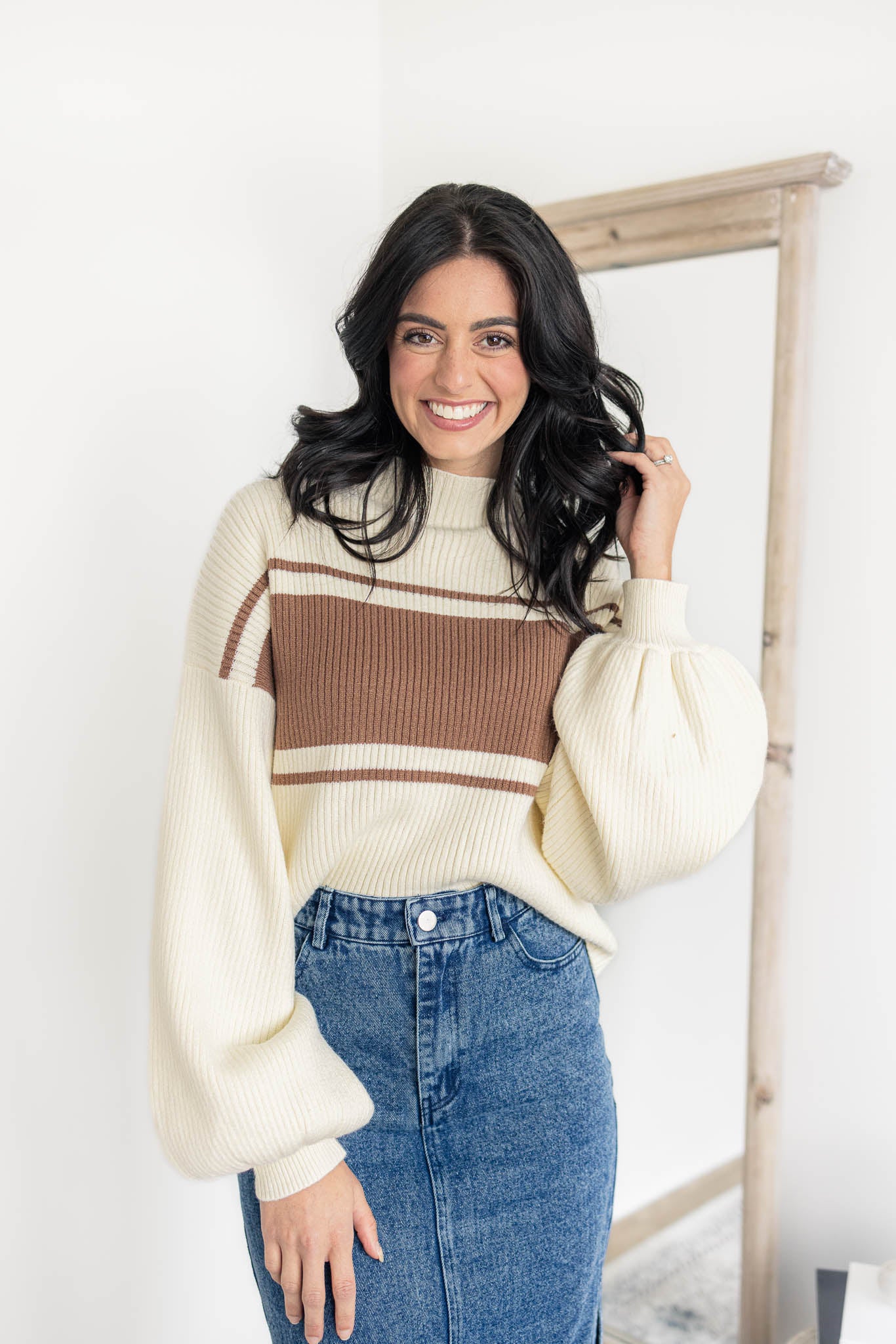 Celine Striped Sweater