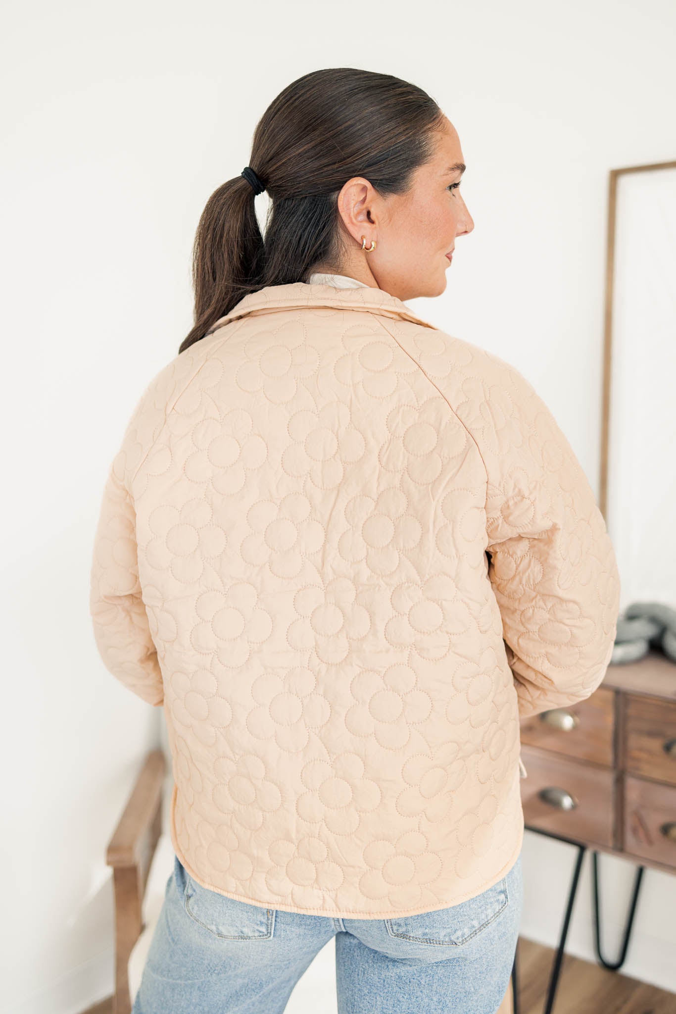 Riley Floral Quilted Jacket