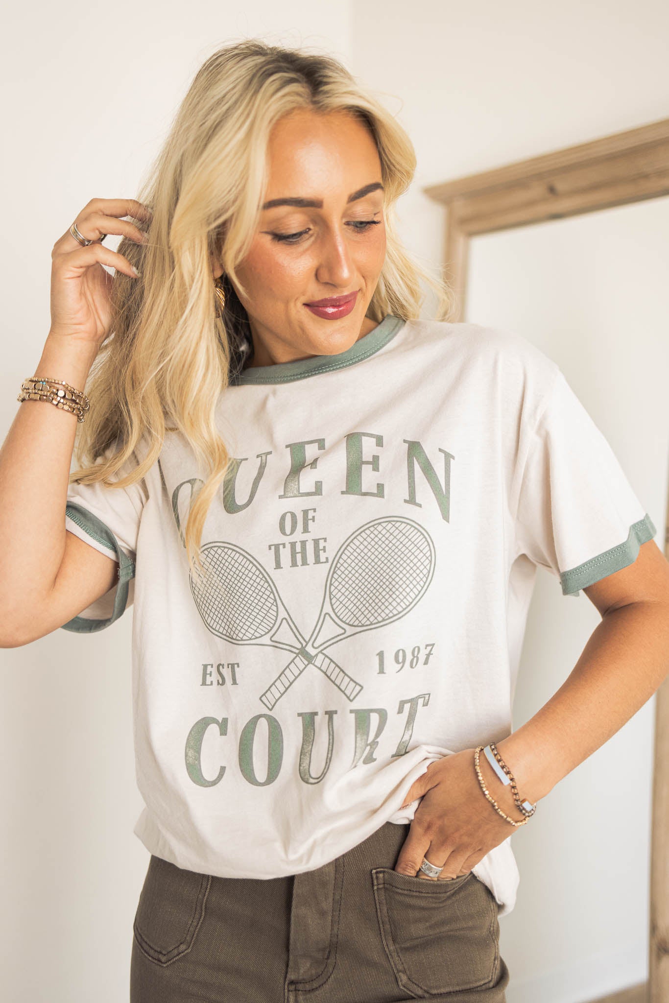 Queen of the Court Tee