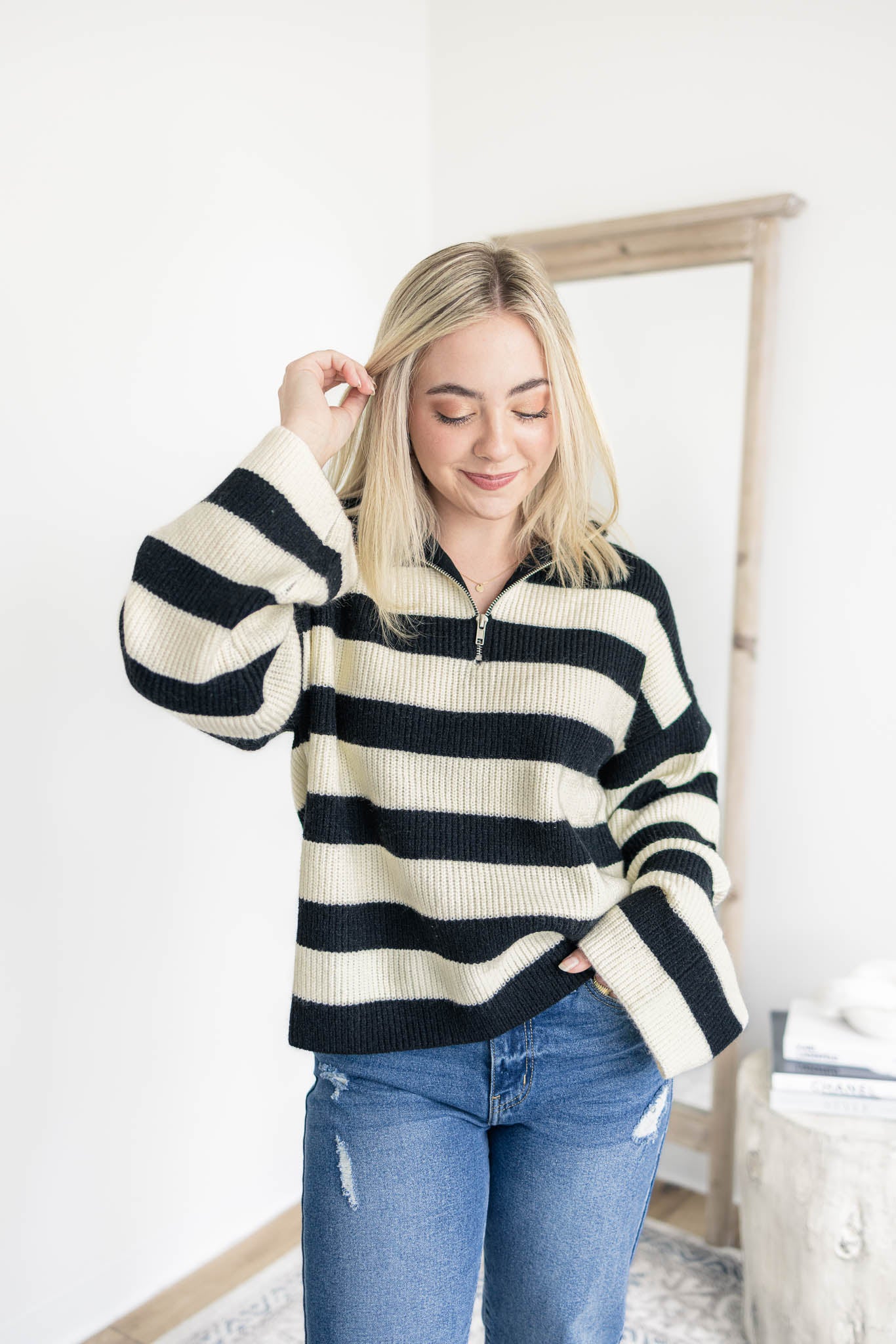 Anabelle Zip Up Sweater