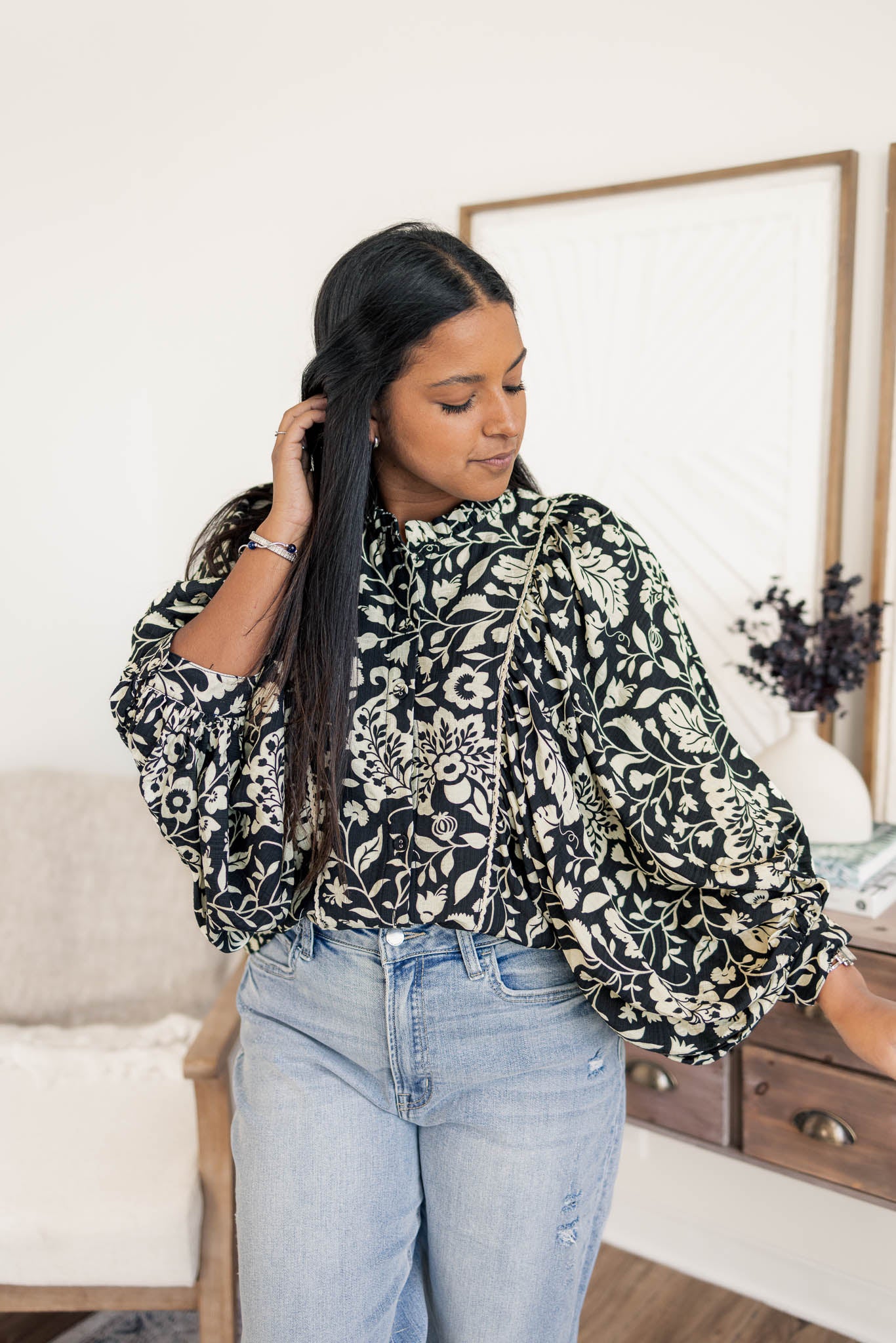 Loretta Floral Blouse