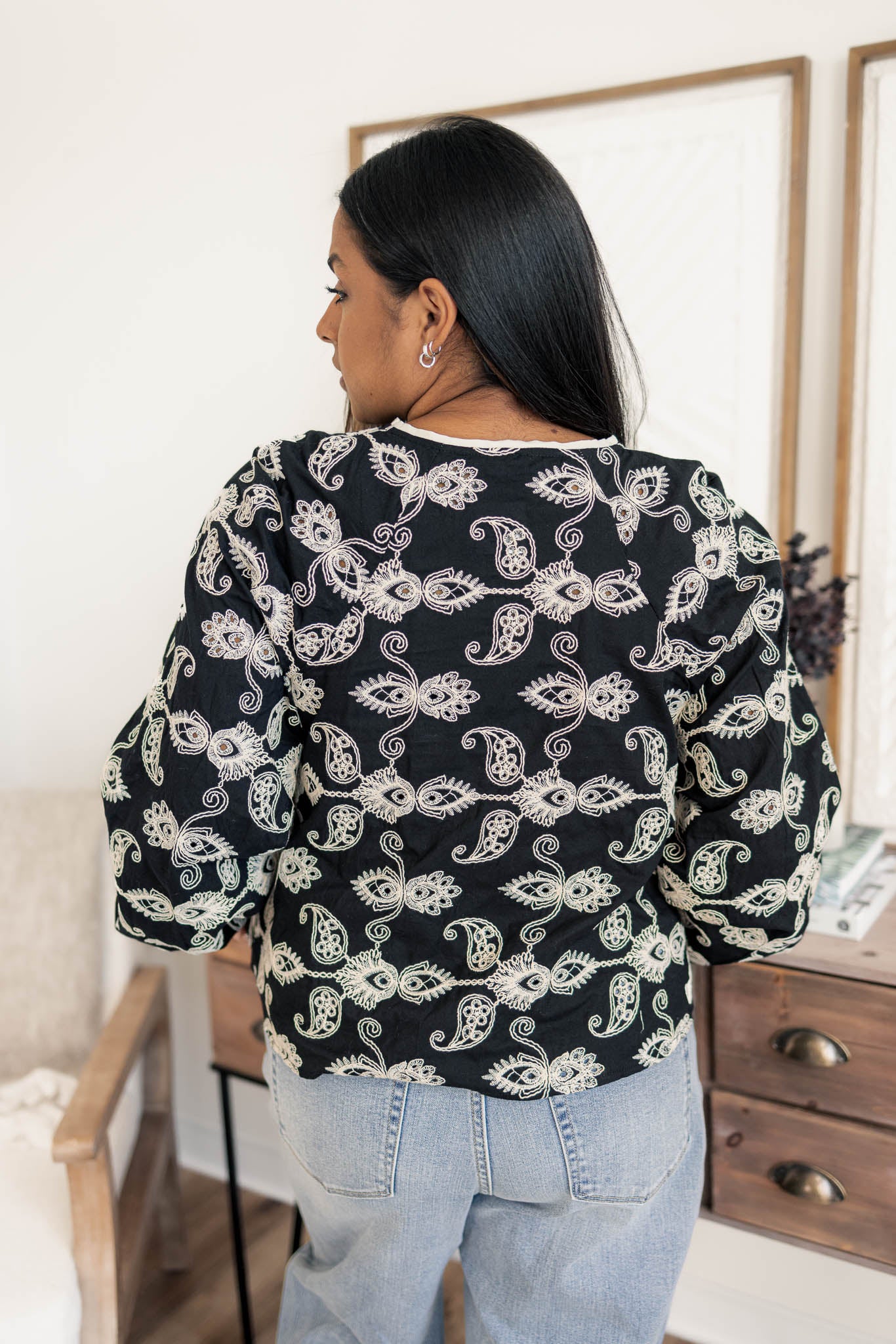 Aubrey Embroidered Blouse