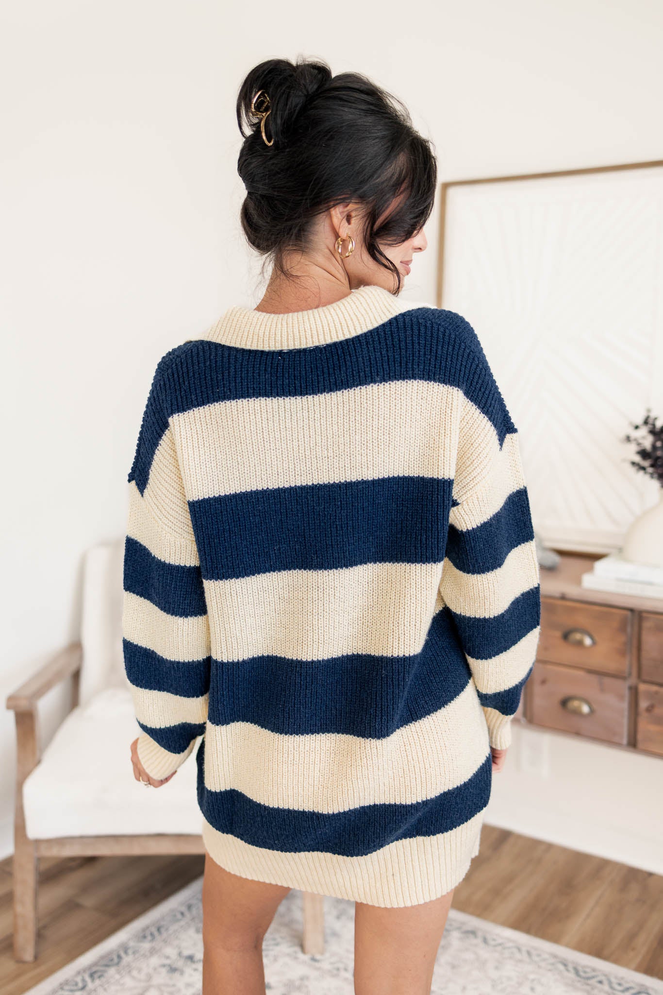 Laney Collared Sweater Dress