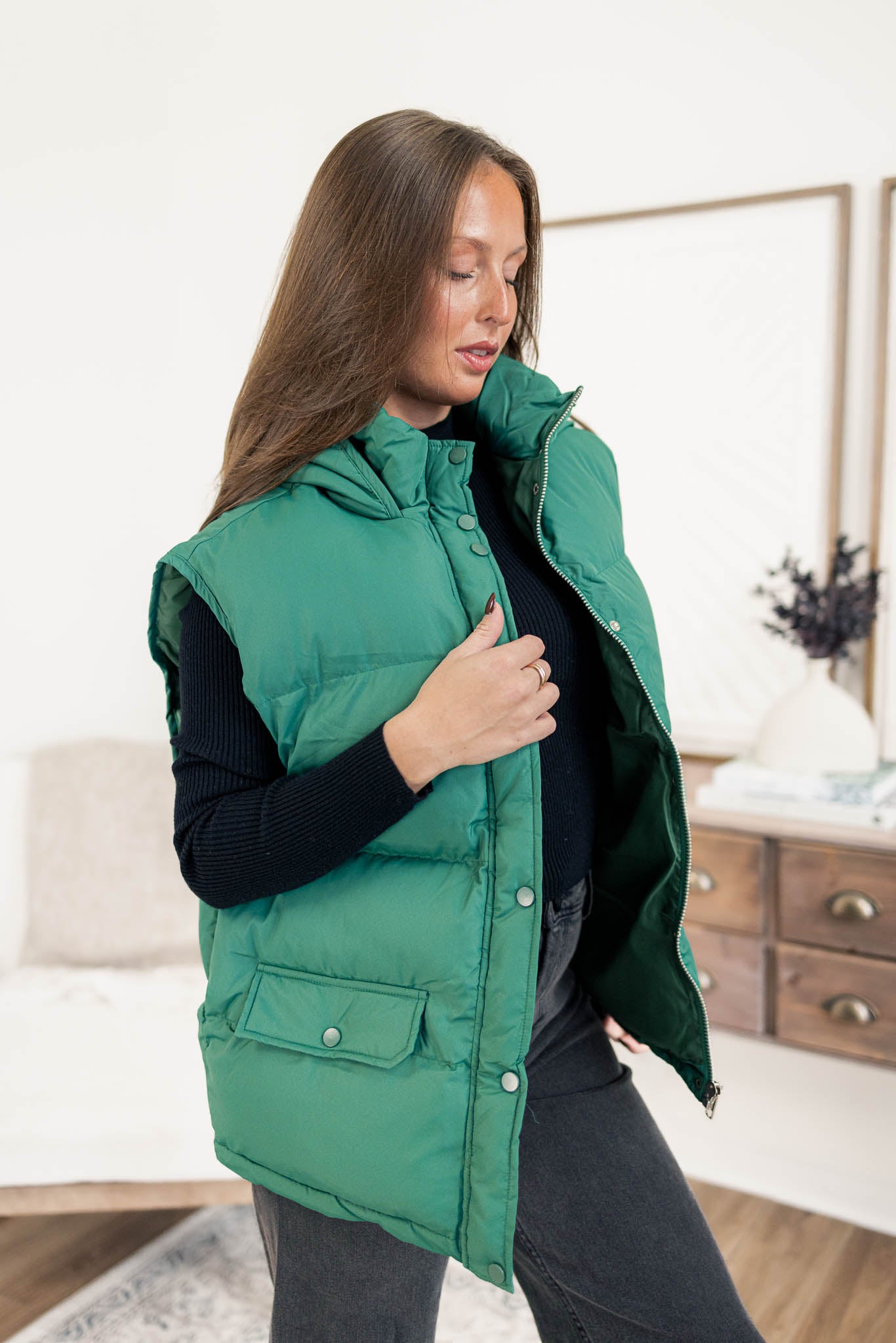 Pine Puffer Vest