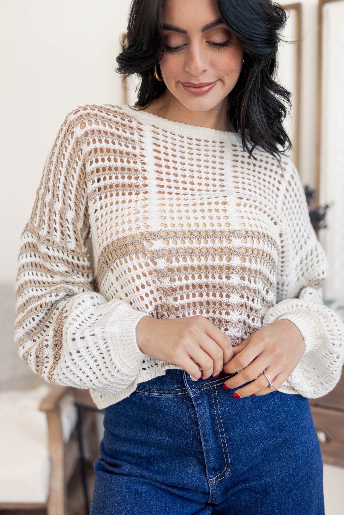 Posh Crochet Sweater