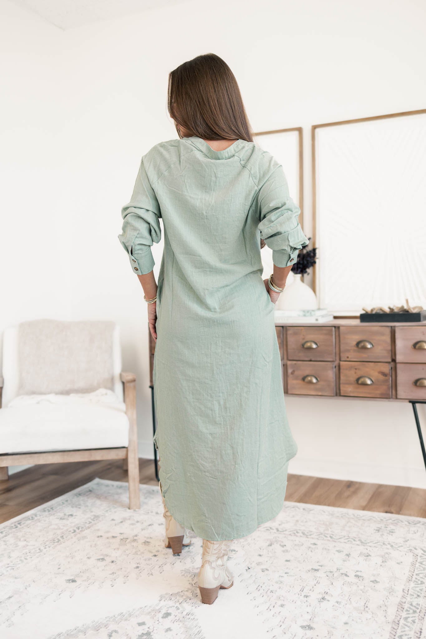 Foster Midi Shirt Dress