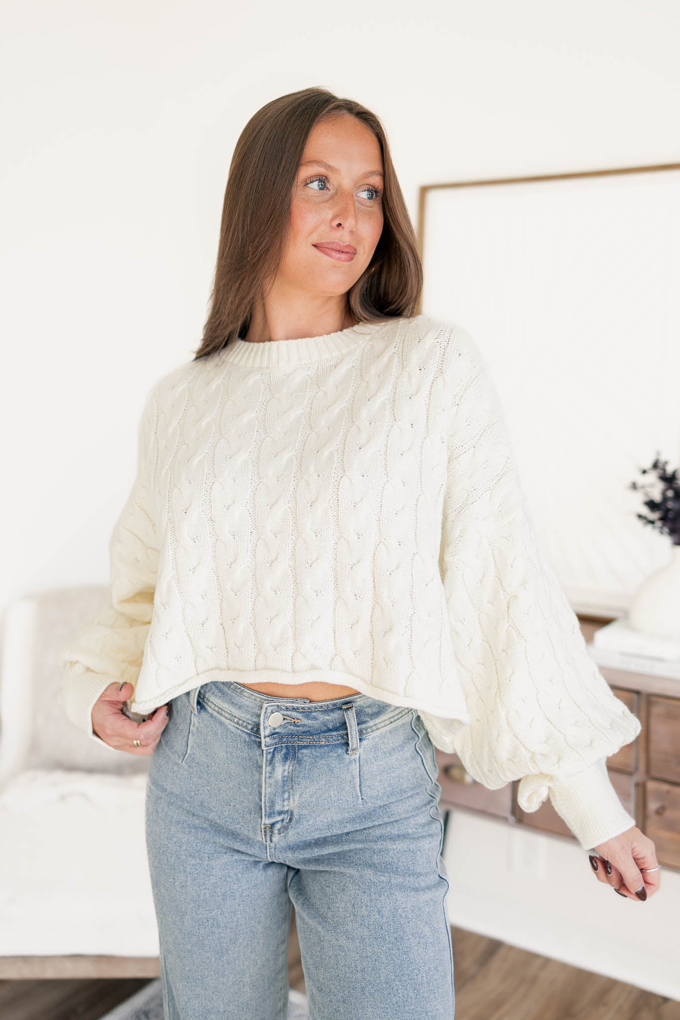 Holland Cable Knit Sweater