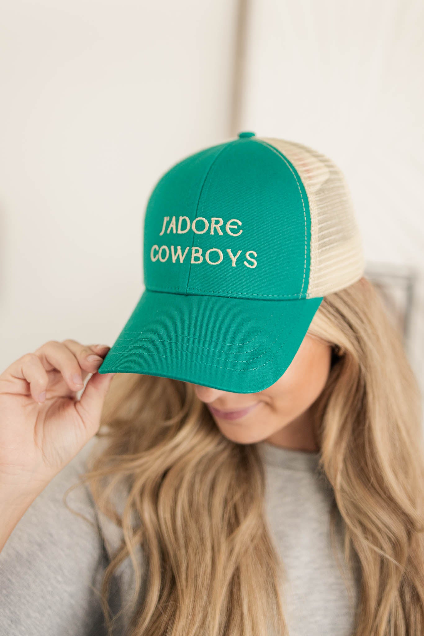 J'adore Cowboys Trucker Hat