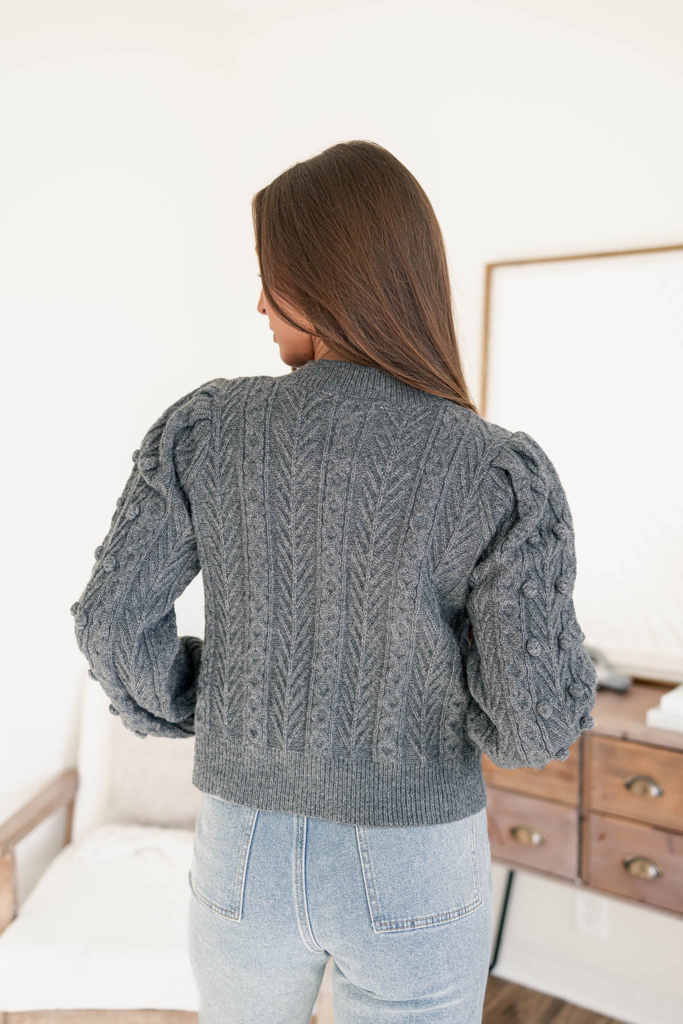 Jovi Bow Cardigan