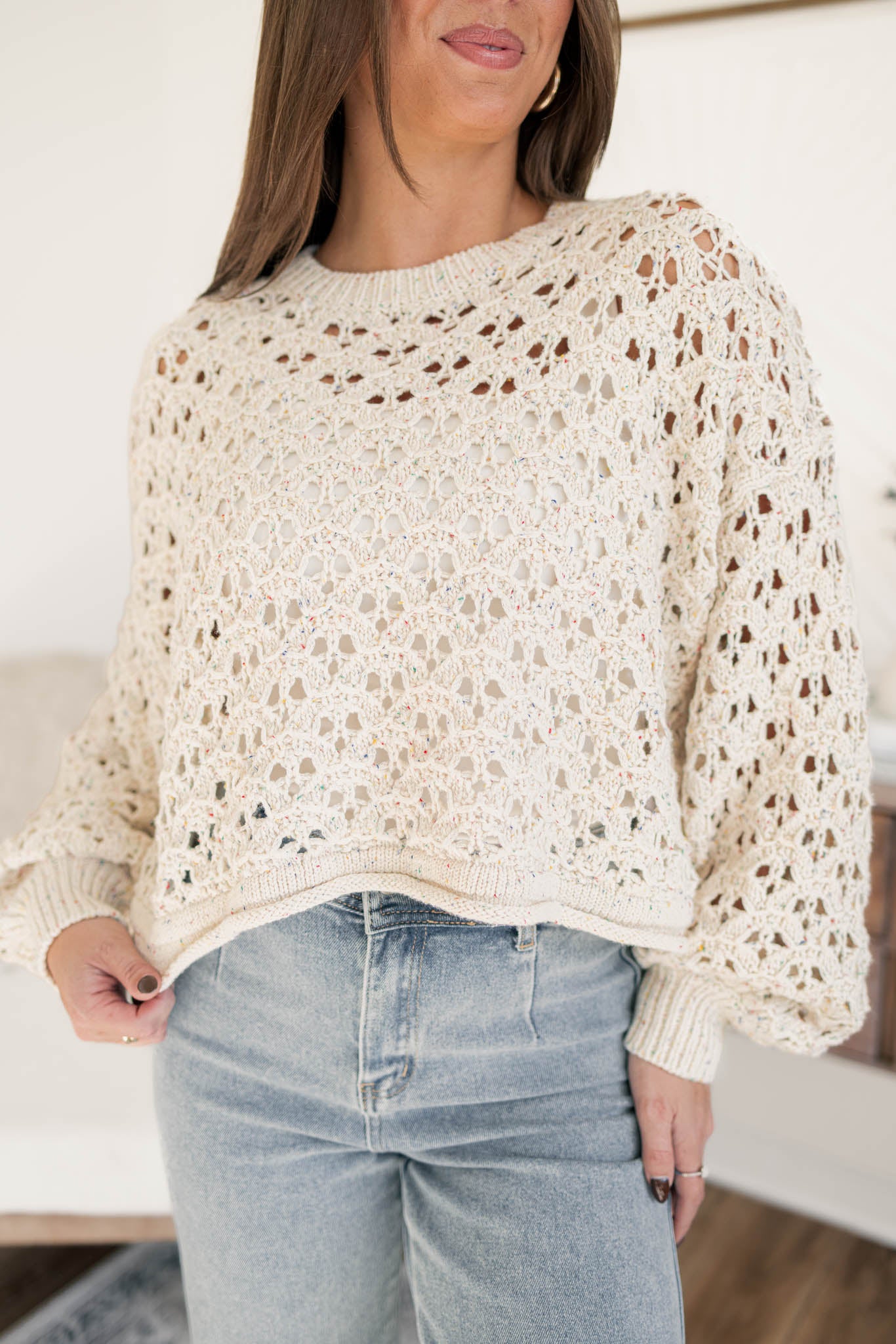 Kendall Crochet Sweater