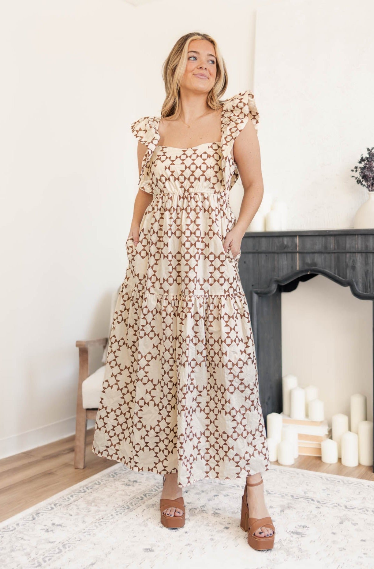 Indy Embroidered Dress