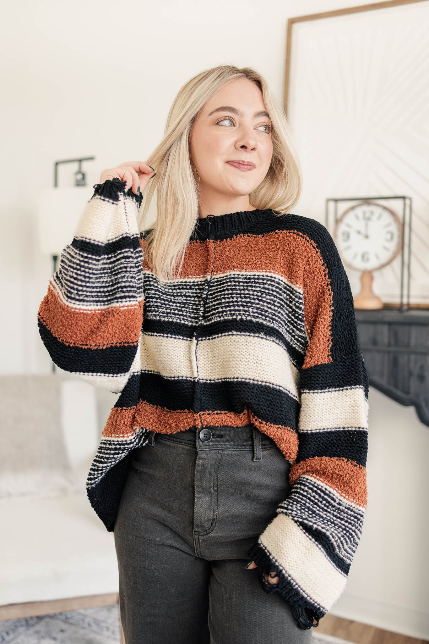 Alexandra Striped Sweater