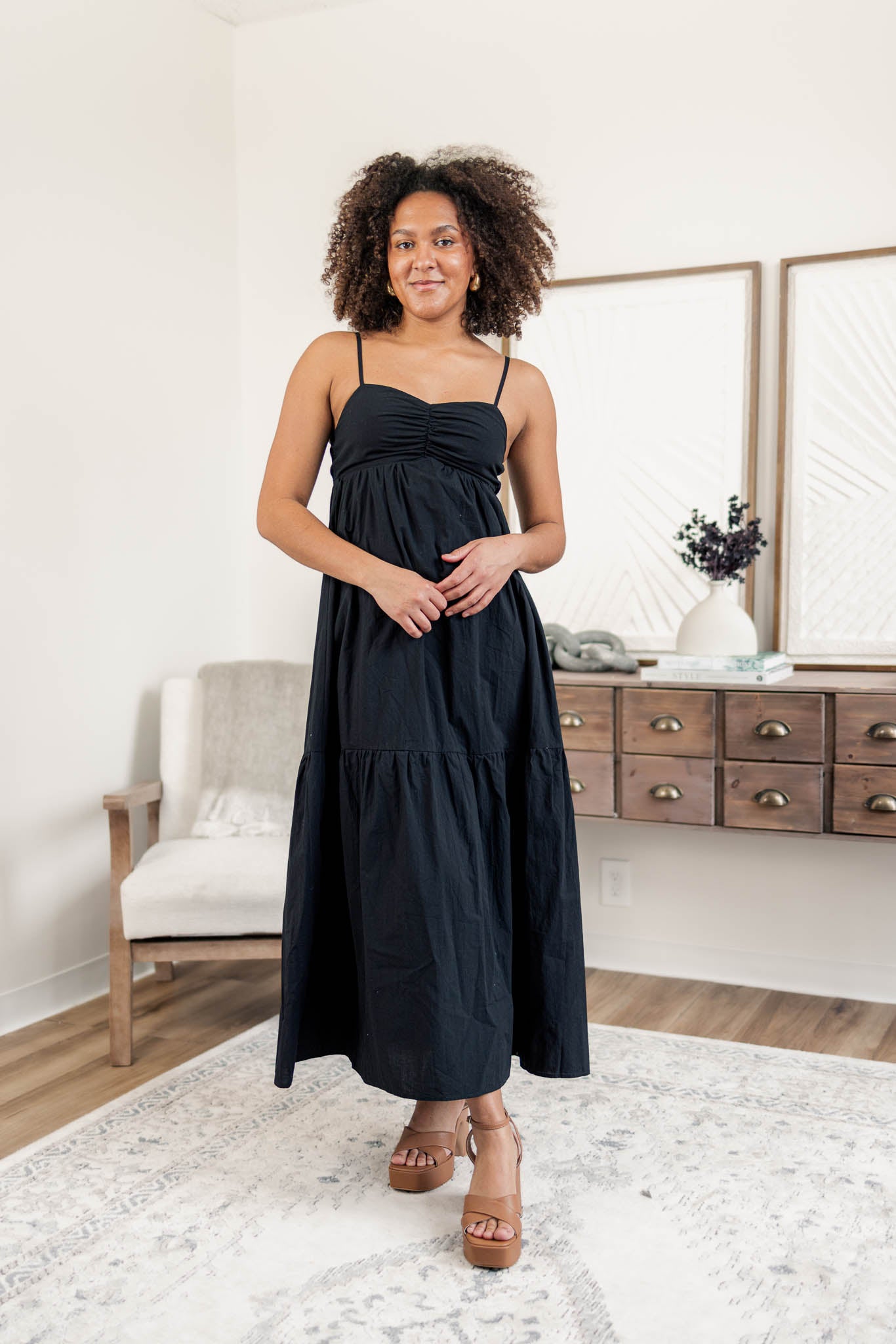 Claire Tiered Maxi Dress