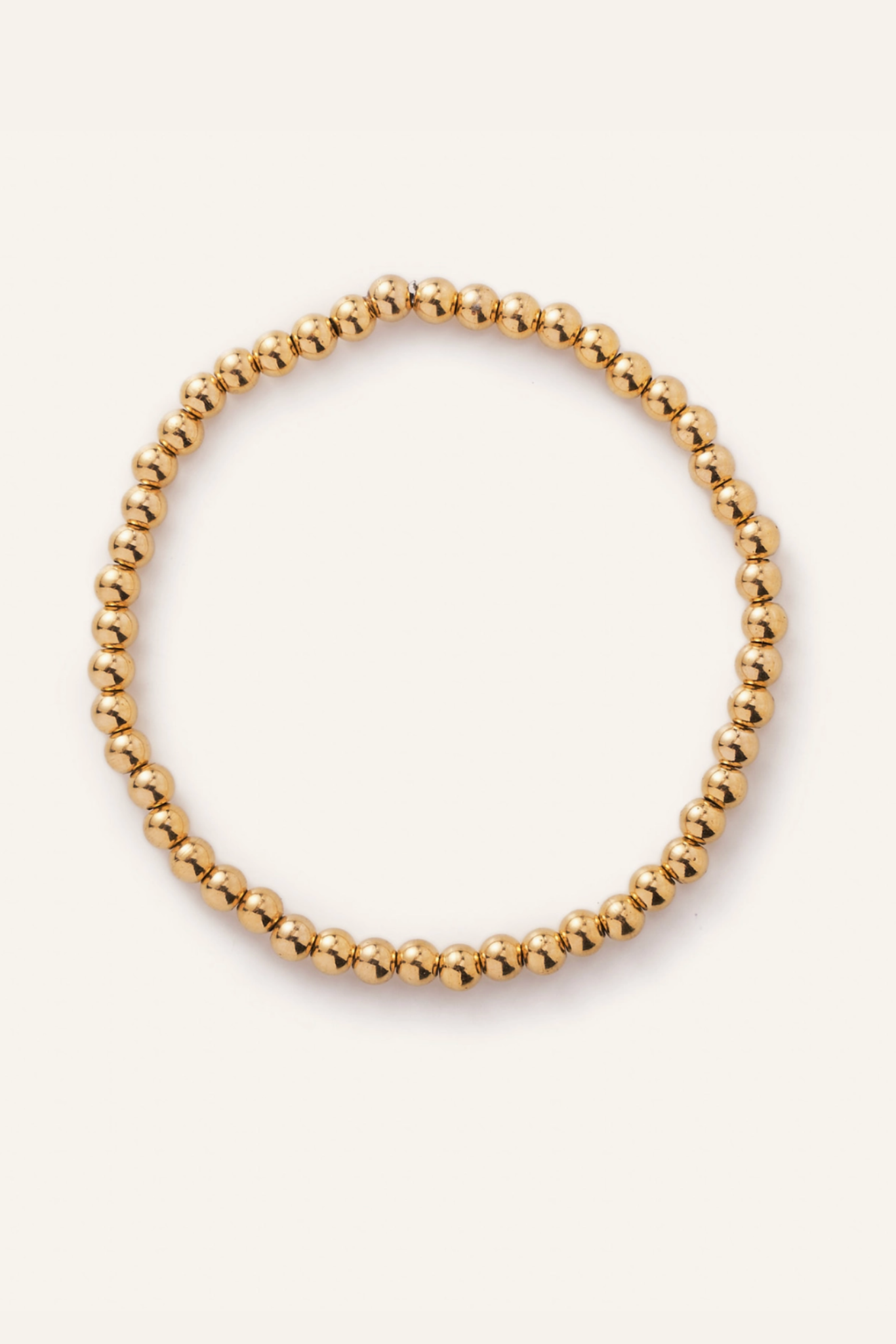 Medium Gold Ball Bracelet