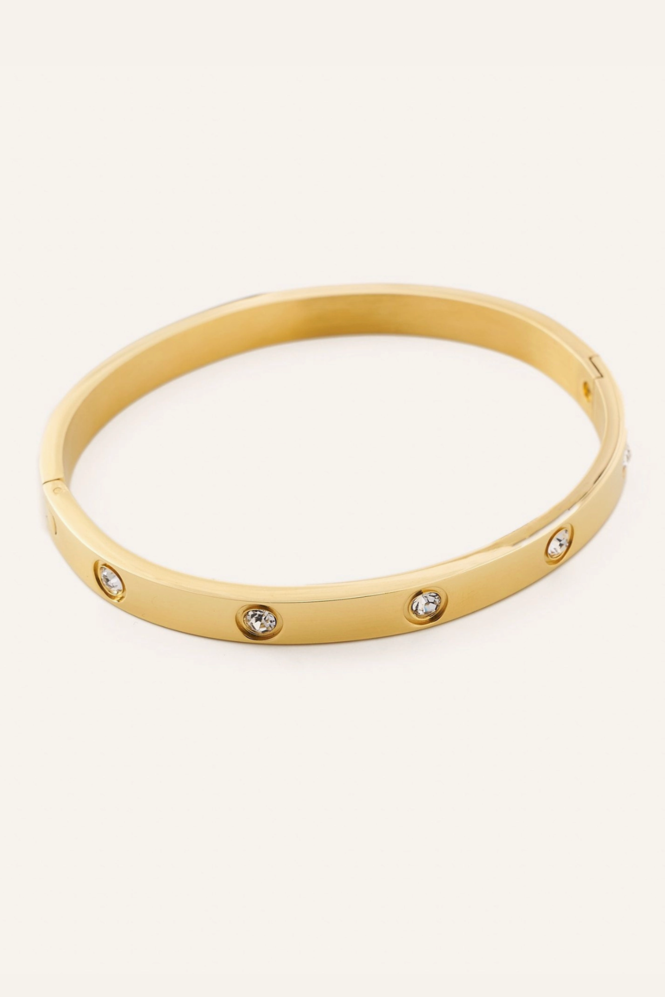 Corrine Gold Bangle Bracelet